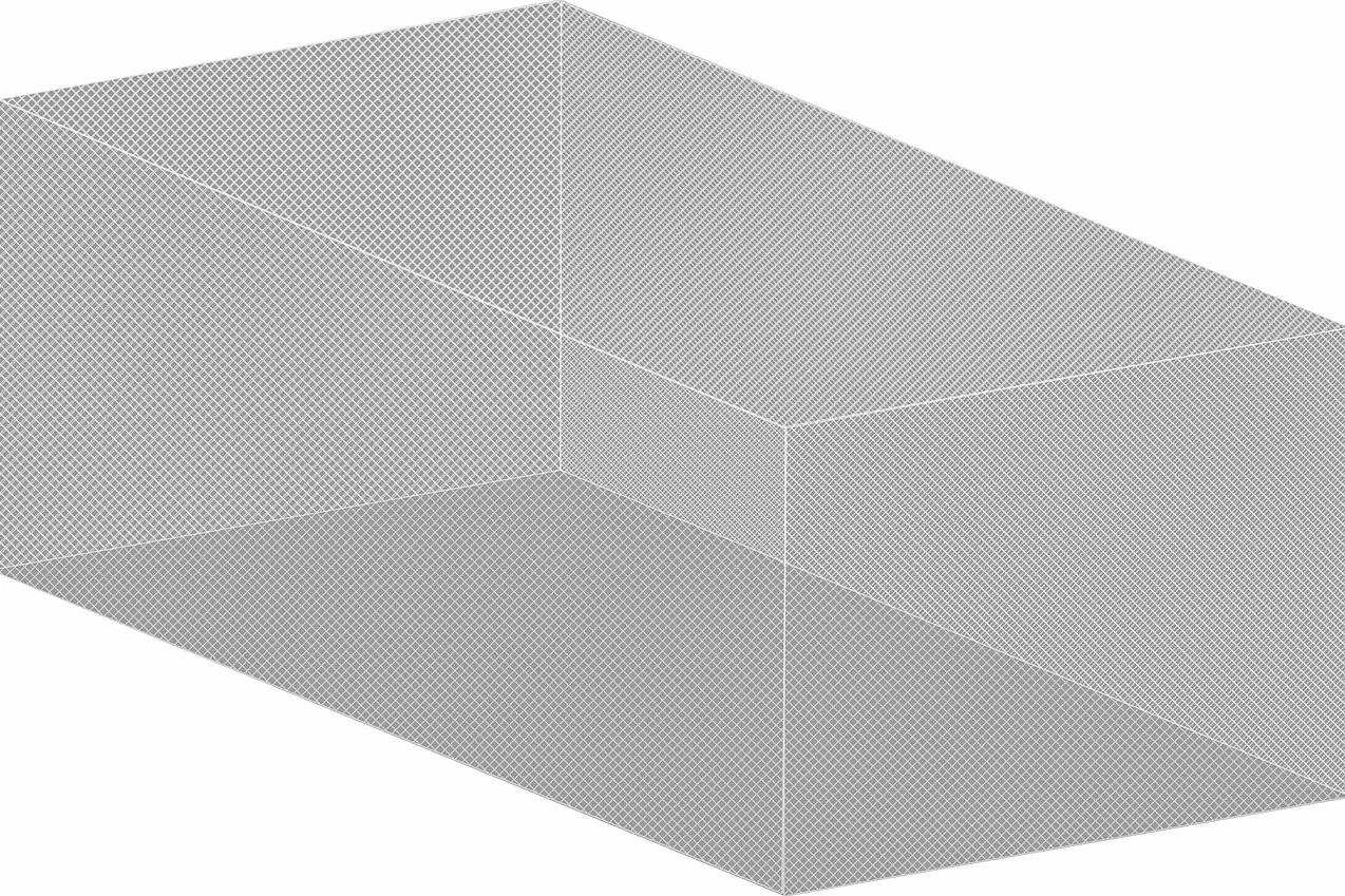 Infactory Parasole e coperture da Campeggio - zanzariera: Zanzariera XXL per Interni ed Esterni, 300 x 500 x 250 cm, Maglia 220, Bianca (per terrazza, Rete Anti-zanzare Balcone, Tenda)