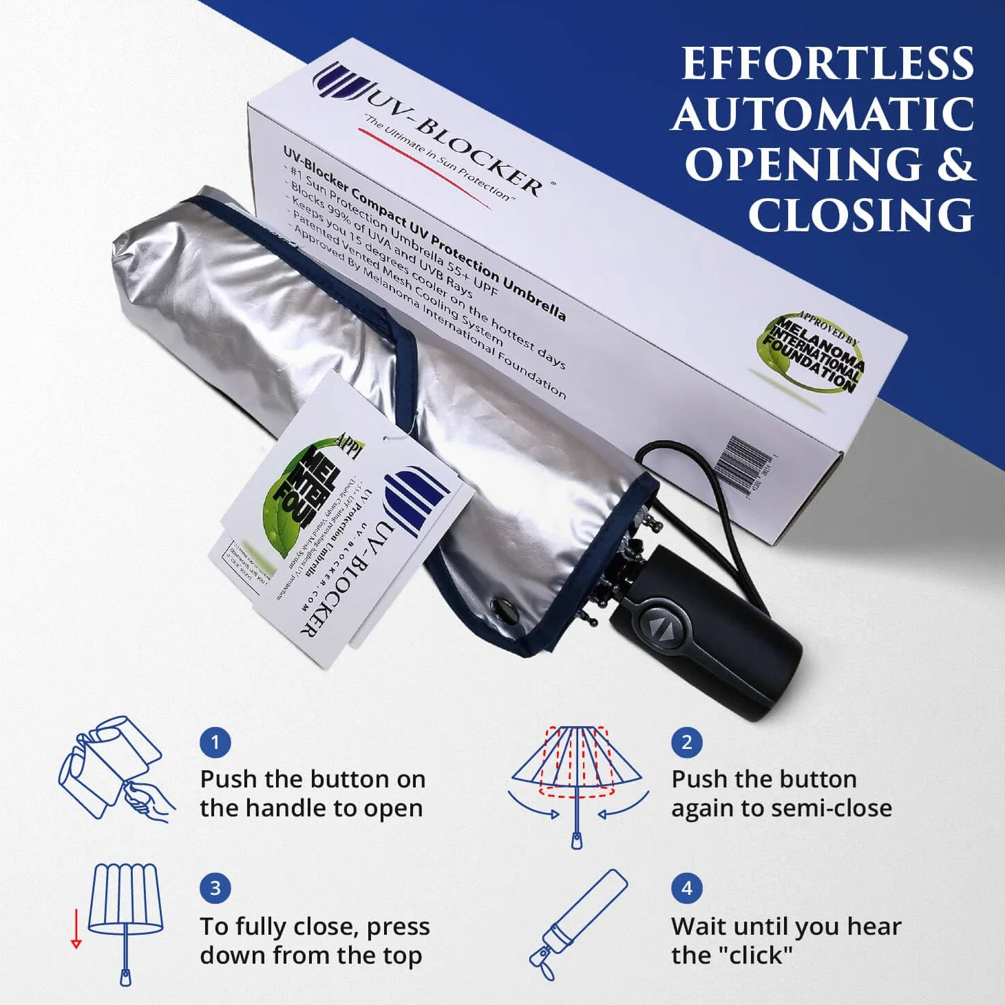 UV-Blocker UV Sun Protection Umbrella Folding UV Umbrella