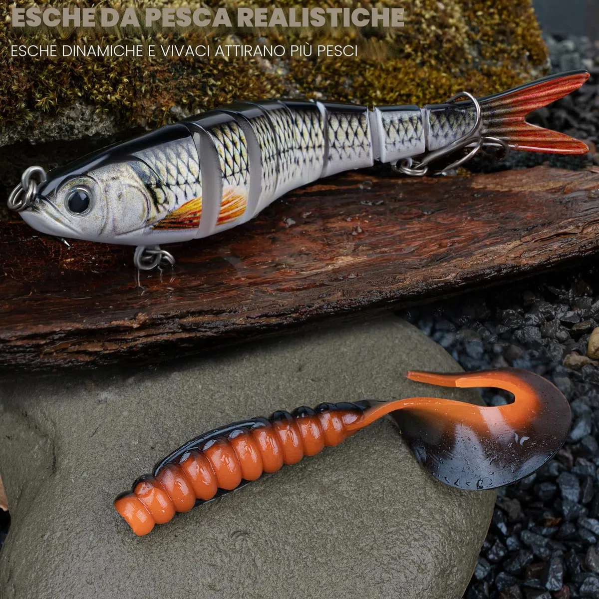 THKFISH Kit di esche da pesca, 299 pezzi Kit Mare Accessori per acqua dolce Inclusa ami da Pesca piombini Esche Artificiali Spinning Attrezzatura da Pesca, regalo perfetto