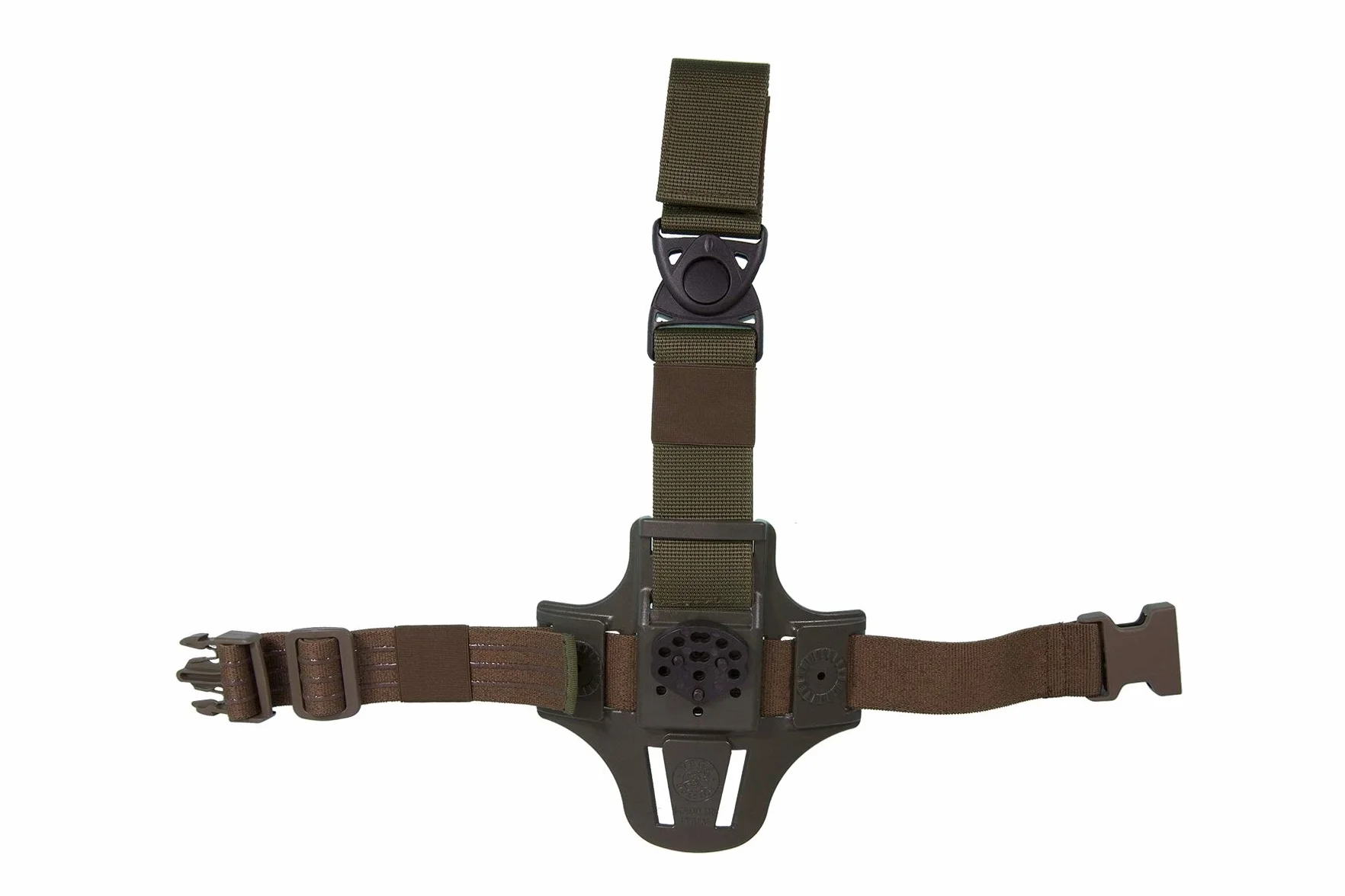 VEGA HOLSTER Piattaforma Cosciale Compatta 8K17 Verde Oliva