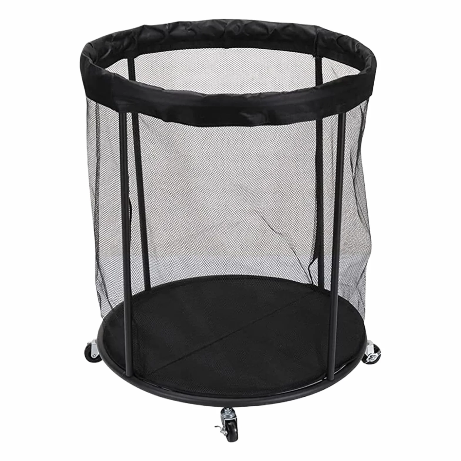 Generico Contenitore per Palloni Portapallacanestro Grande Capacità Sport Piscina Giardino
