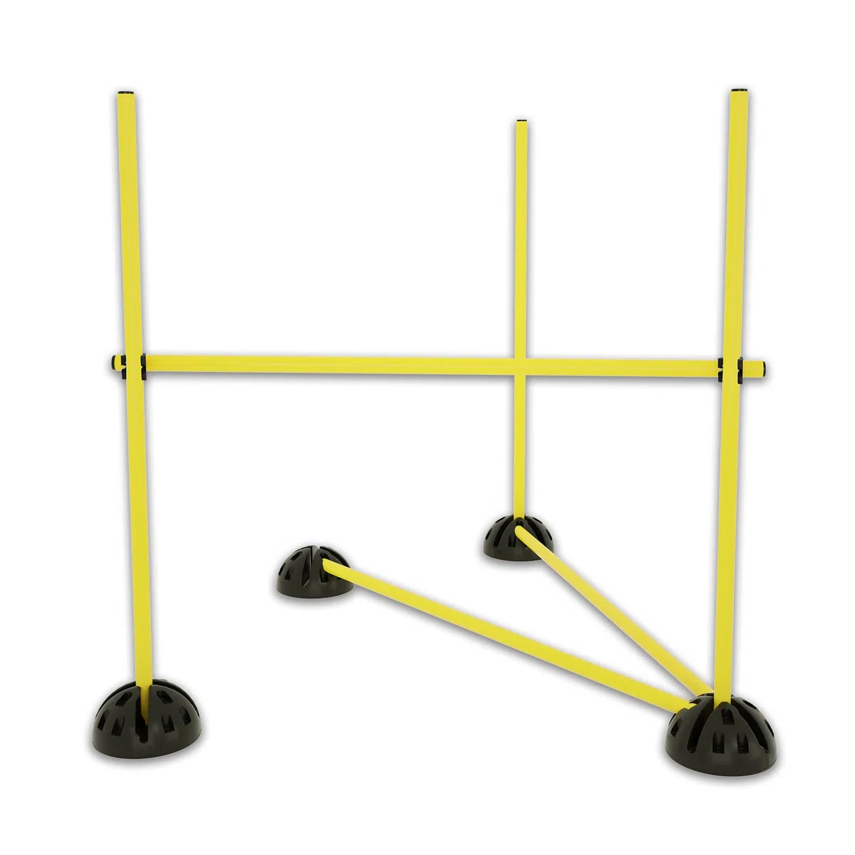 Froadp Agility Set di ostacoli per calcio, regolabile in altezza, per attività sportive, multiuso, velocità di coordinazione, set di ostacoli per il calcio
