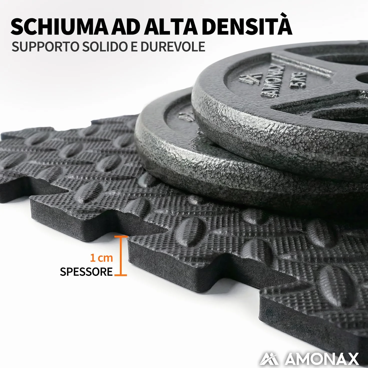 Amonax Tappeto Palestra Tappetini Schiuma Eva Puzzle per Palestra Casa
