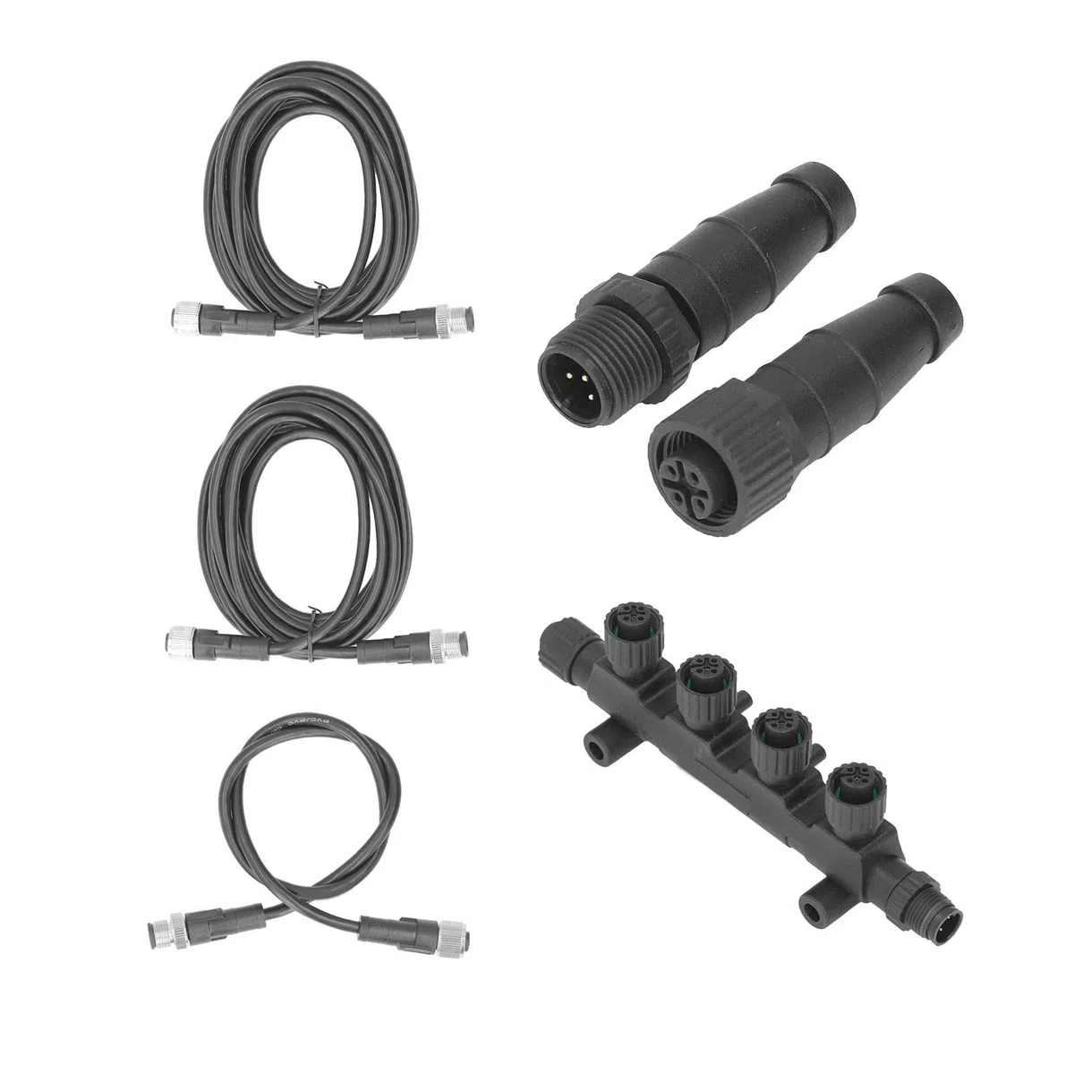 Marine NMEA 2000 Starter Kit Connettore del Cavo Combinazione di Terminazione ABS Antiruggine Universale NMEA Starter Kit di Rete