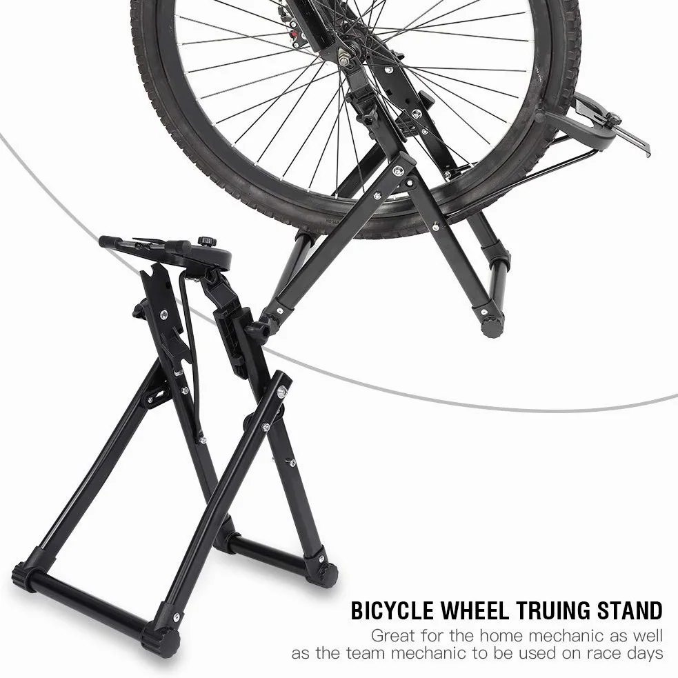 Estink Cavalletto Manutenzione Bici Supporto Universale per 16-29", Lega di Alluminio, Accessori Ruota Dentata