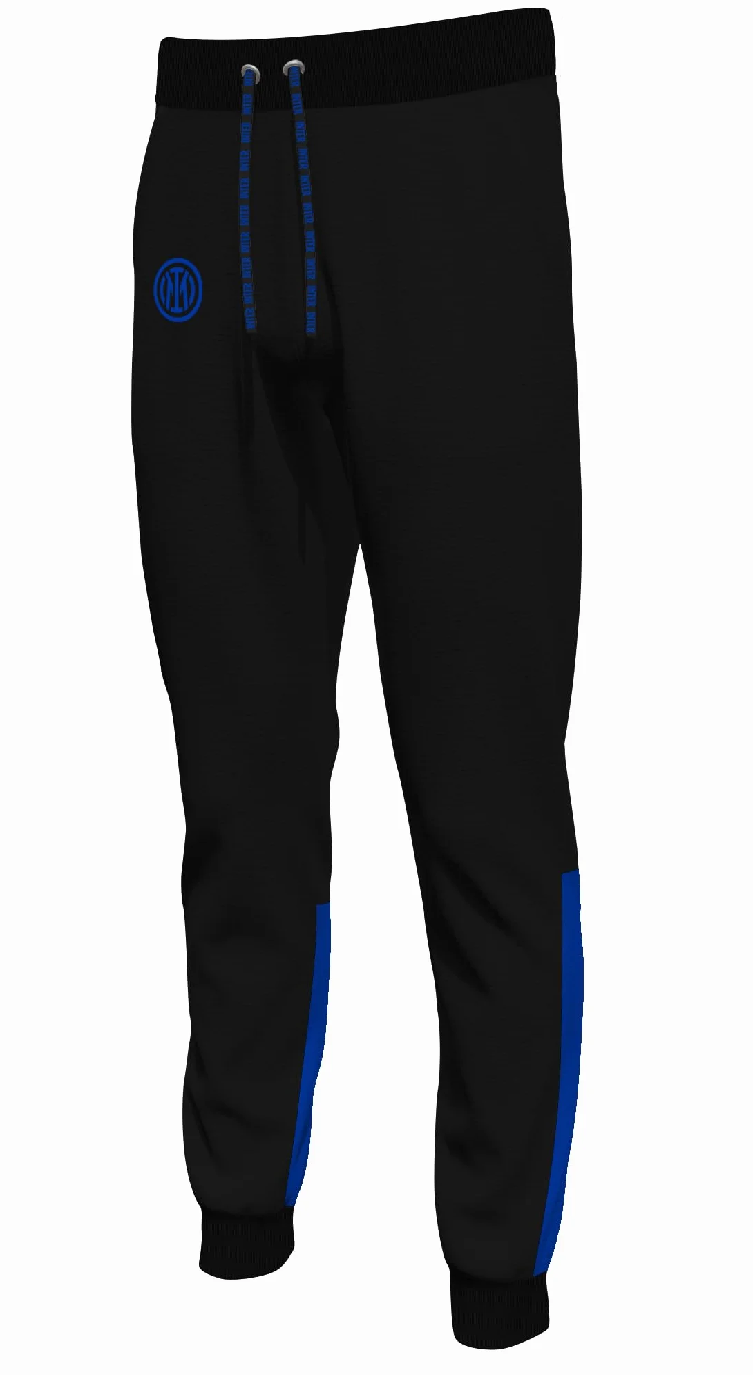 Inter Pantalone Lungo Uomo 100% Cotone French Terry Tuta