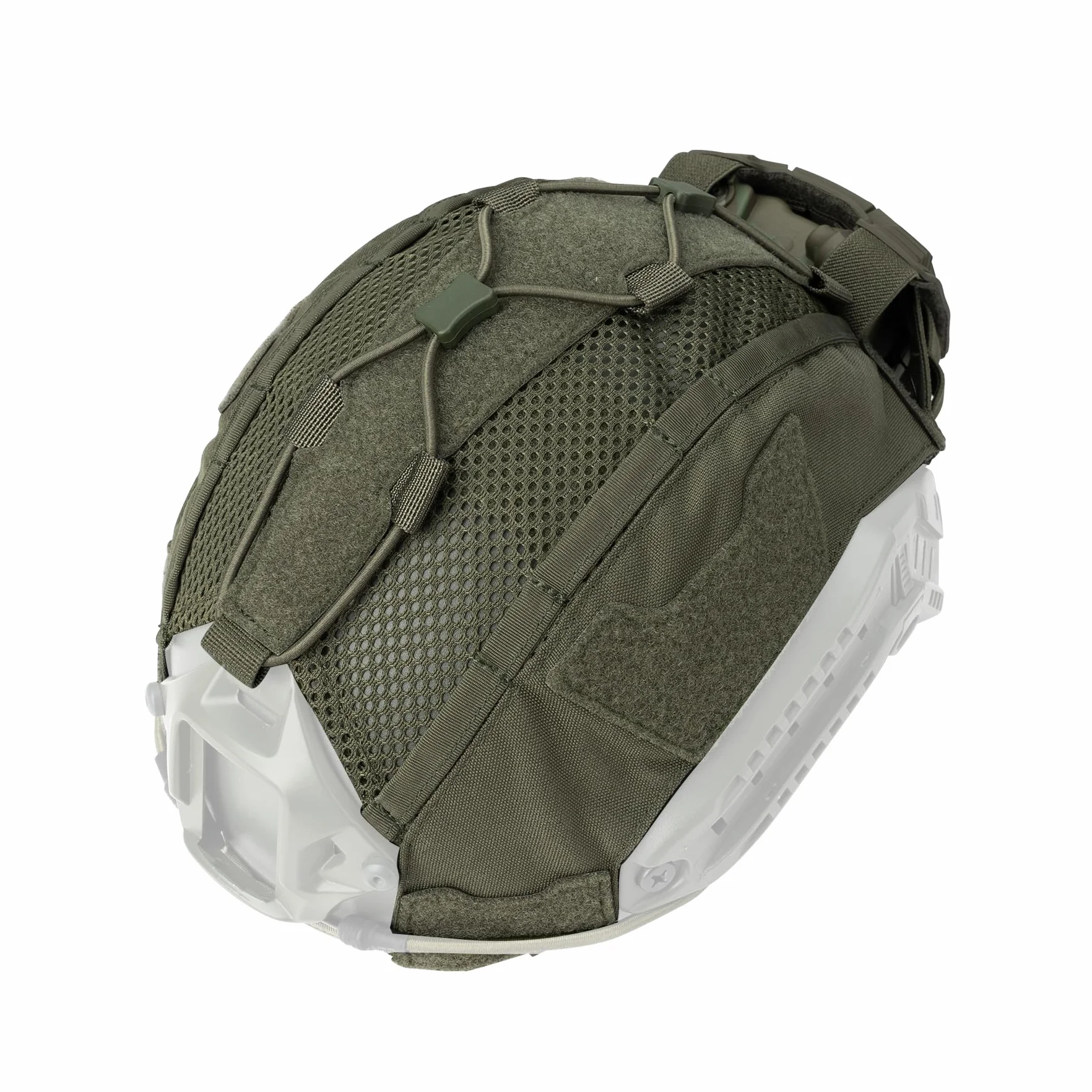 IDOGEAR House Tattico per Casco con Tasca Batteria NVG Casco Contrappeso per Fast Helmet Taglia M/L/XL