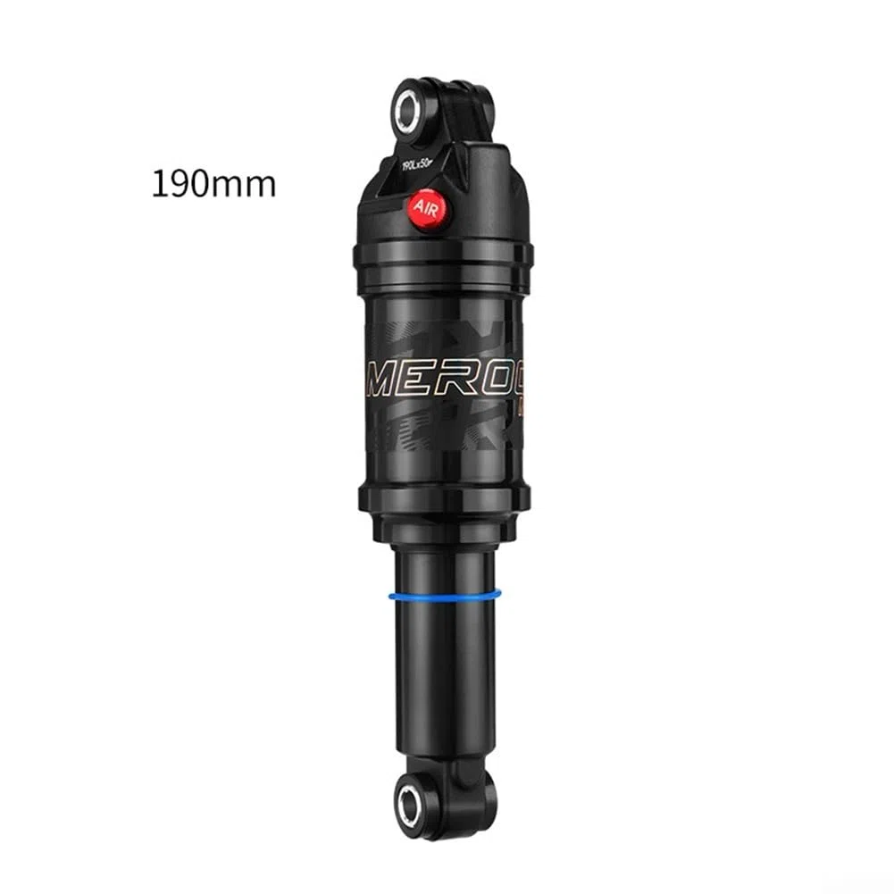 Ammortizzatore Posteriore Regolabile ad Aria per MTB, Escursione 125/150/165/190mm, Lega di Alluminio, Controllo di Rimbalzo e Bloccaggio, Gamma 100+ PSI (190MMx50MM)