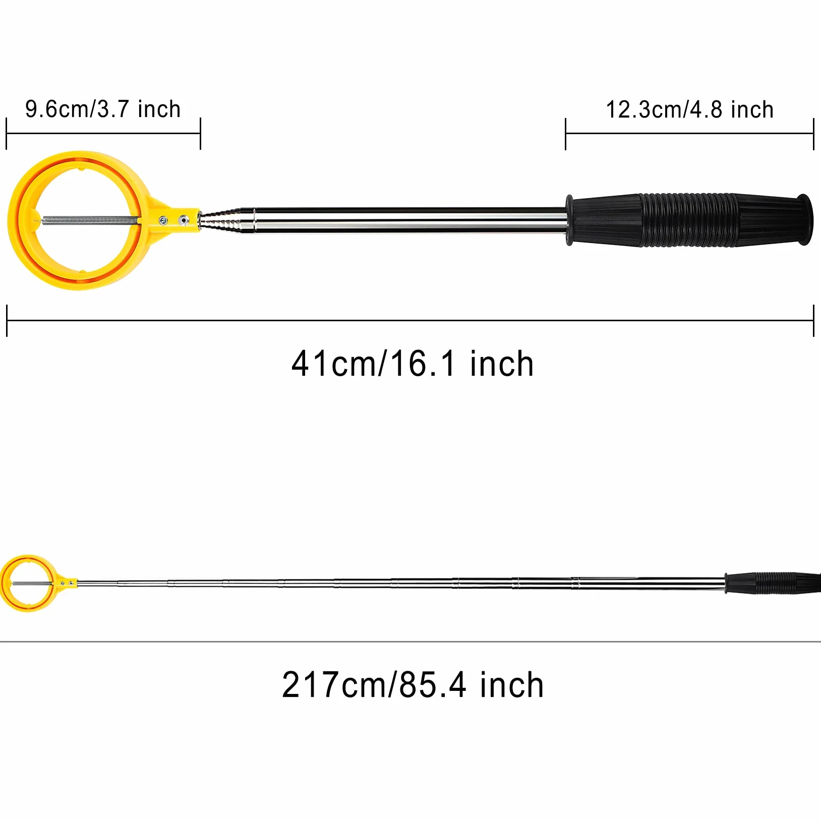 Retriever per Palline da Golf Telescopico Acciaio Inossidabile Portatile