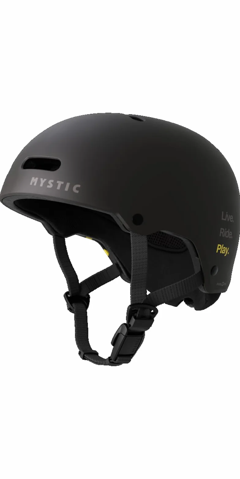 Mystic Casco Vandal Pro 2026 Dirty Habits Nero/Giallo