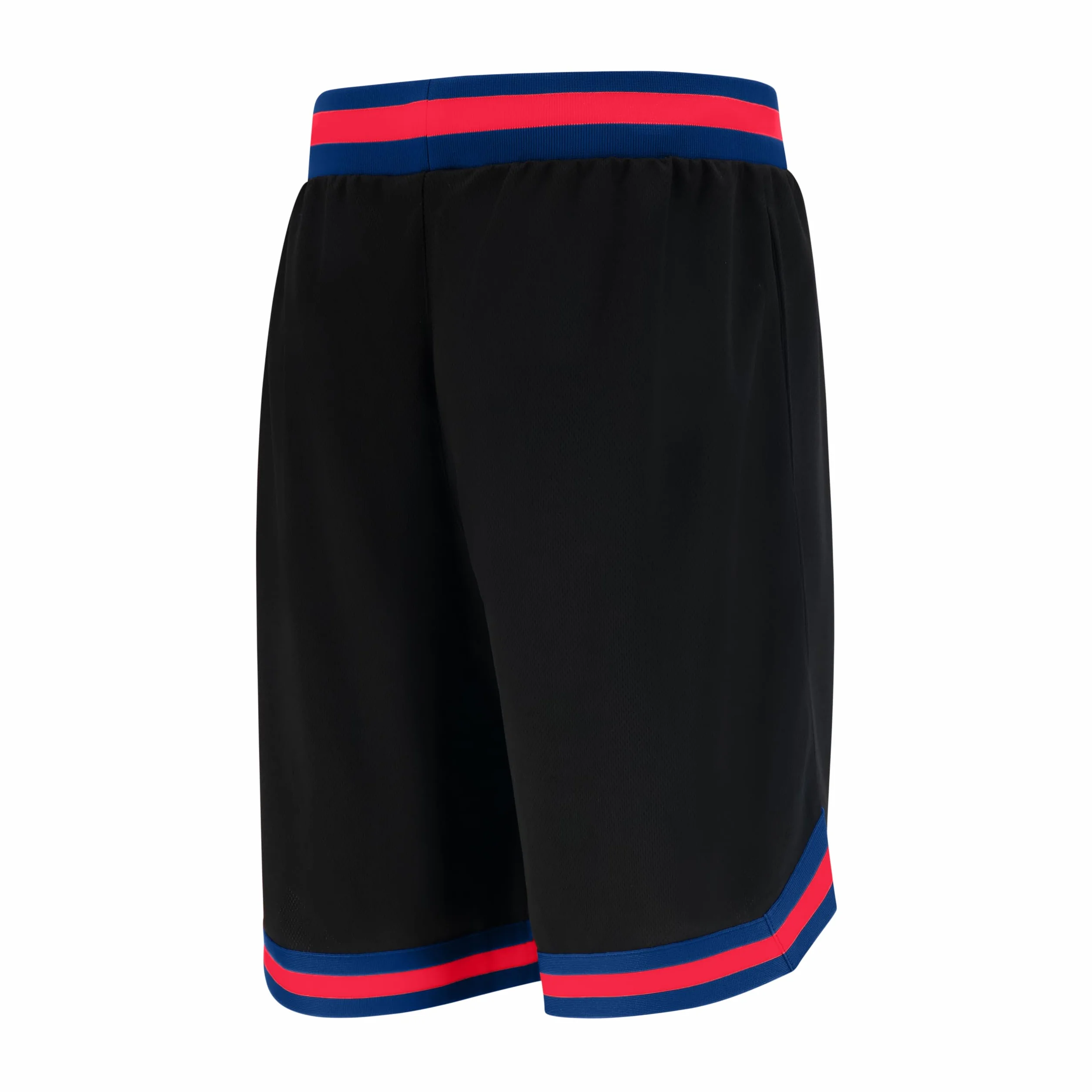 NBA Ultra Game Woven Team Logo Poly Mesh Basket Shorts Nero XL