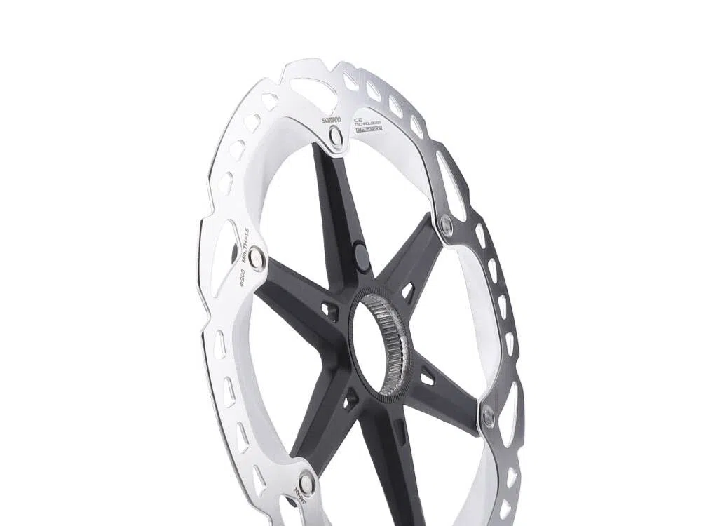 SHIMANO Disco 203mm Center Lock (I)-RT-EM810 Ice-Tech Freeza