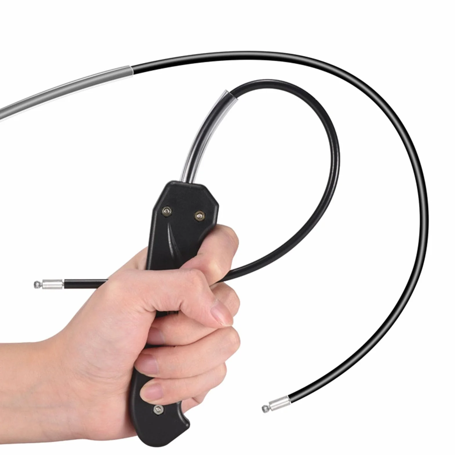 Frusta per Autodifesa, Rompivetro Portatile 16,7 pollici, Frusta Multiuso per Bicicletta, Manico in ABS, Corda in Acciaio Inossidabile, Allenamento di Arti Marziali Adulti Whip, Fitness, Bodybuilding
