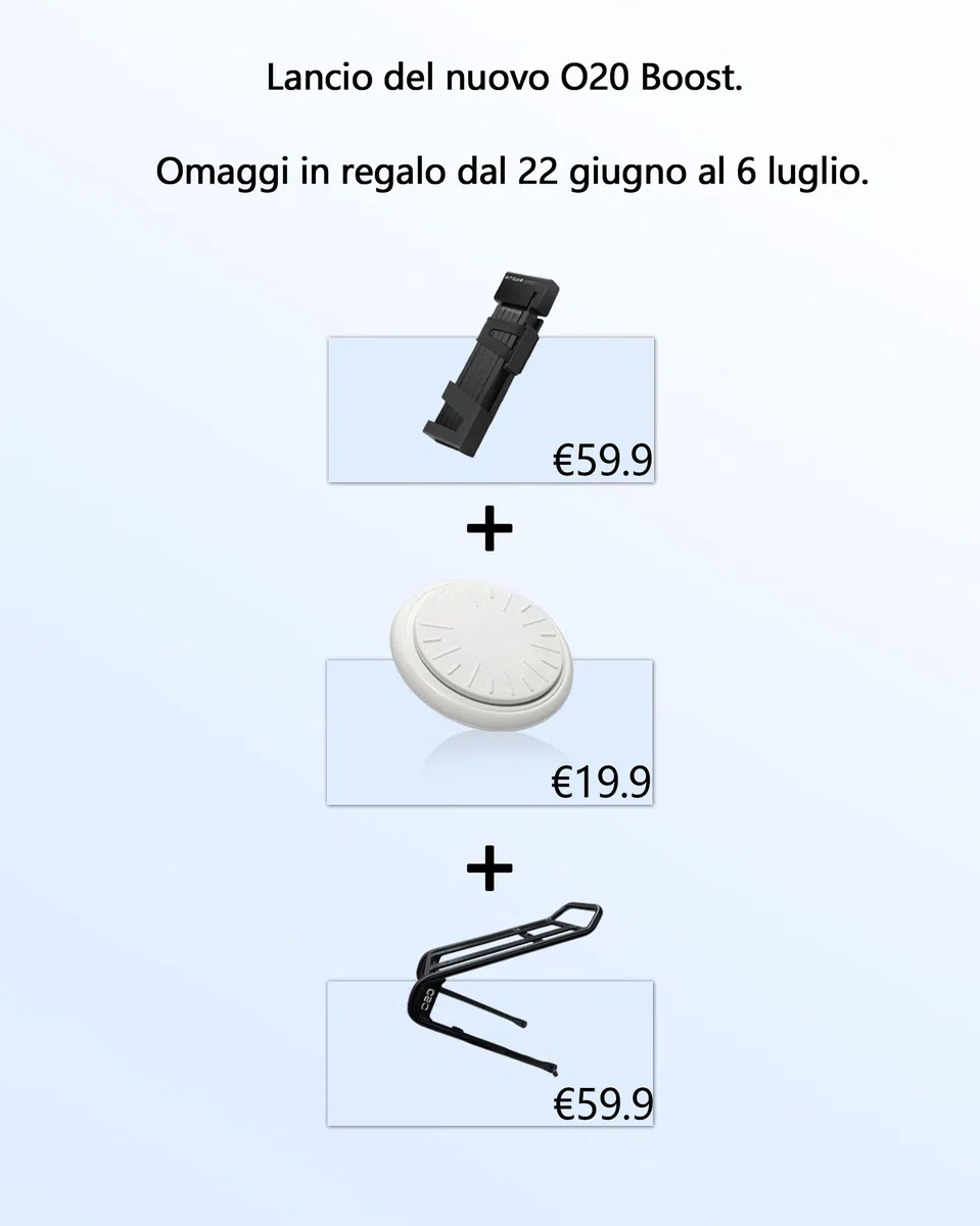 ENGWE O20 Boost Bicicletta Elettrica Pieghevole | 48V 15Ah Batteria, Ricarica Rapida in 3.5 ore e Protezione Della Batteria Tramite BMS, Sensore di Coppia, Coppia di 75 Nm
