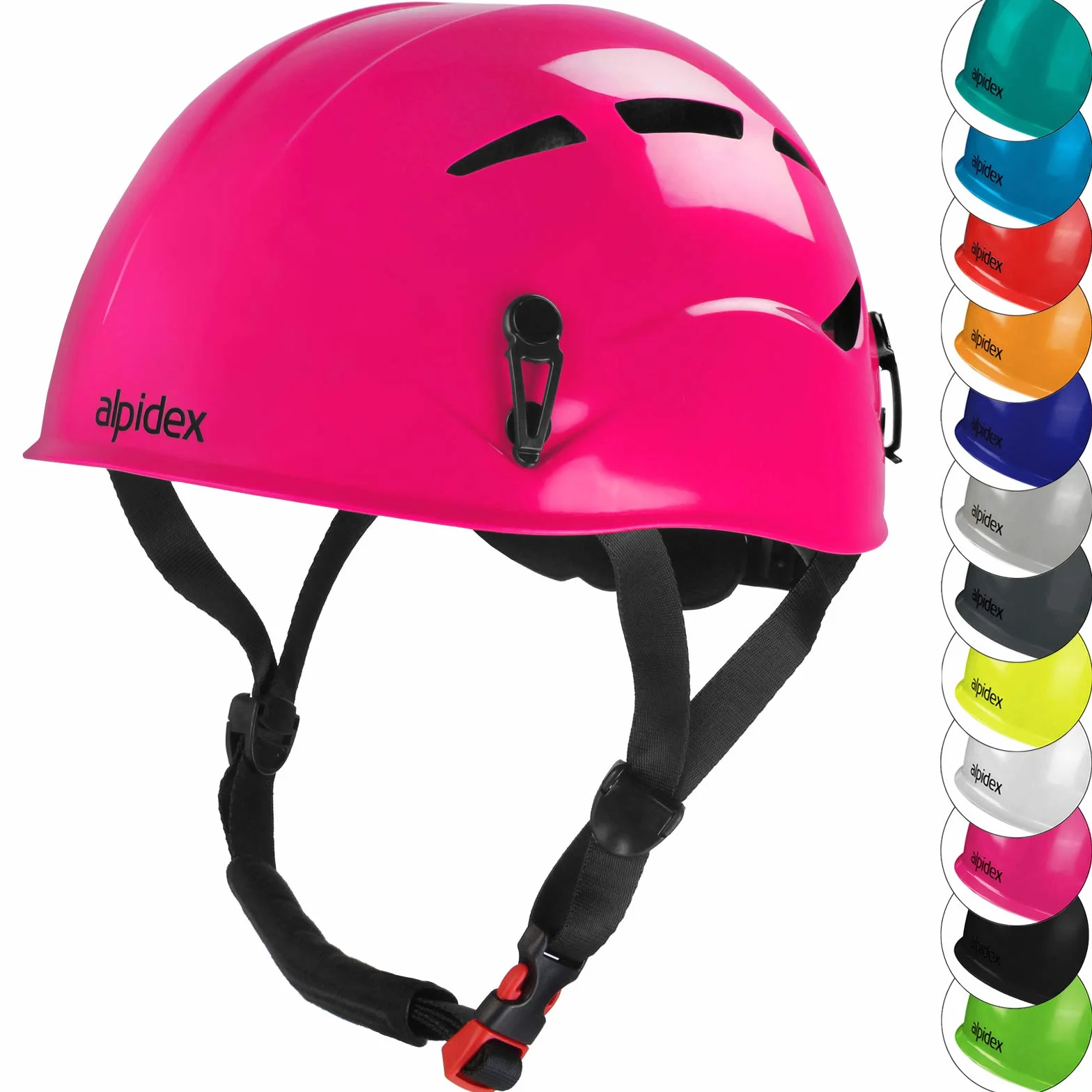 ALPIDEX Casco per arrampicata de adolescenti e adulti EN 12492 casco alpinismo en diversi colori