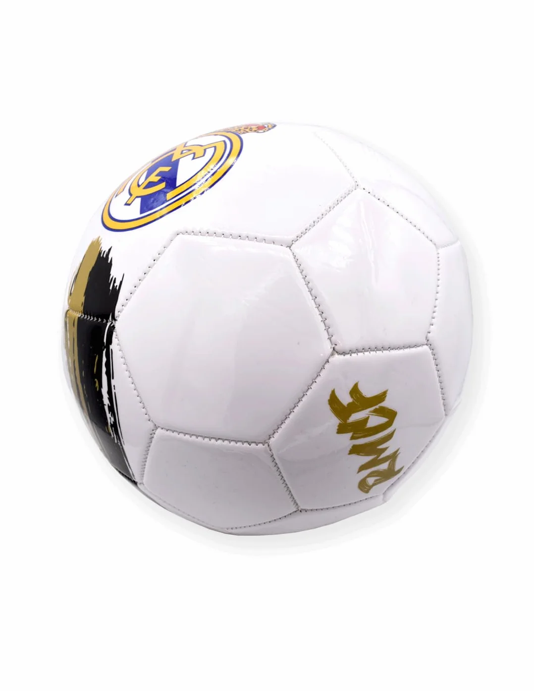 R ROGER'S Pallone Real Madrid Escudo Colore - Dimensione 5