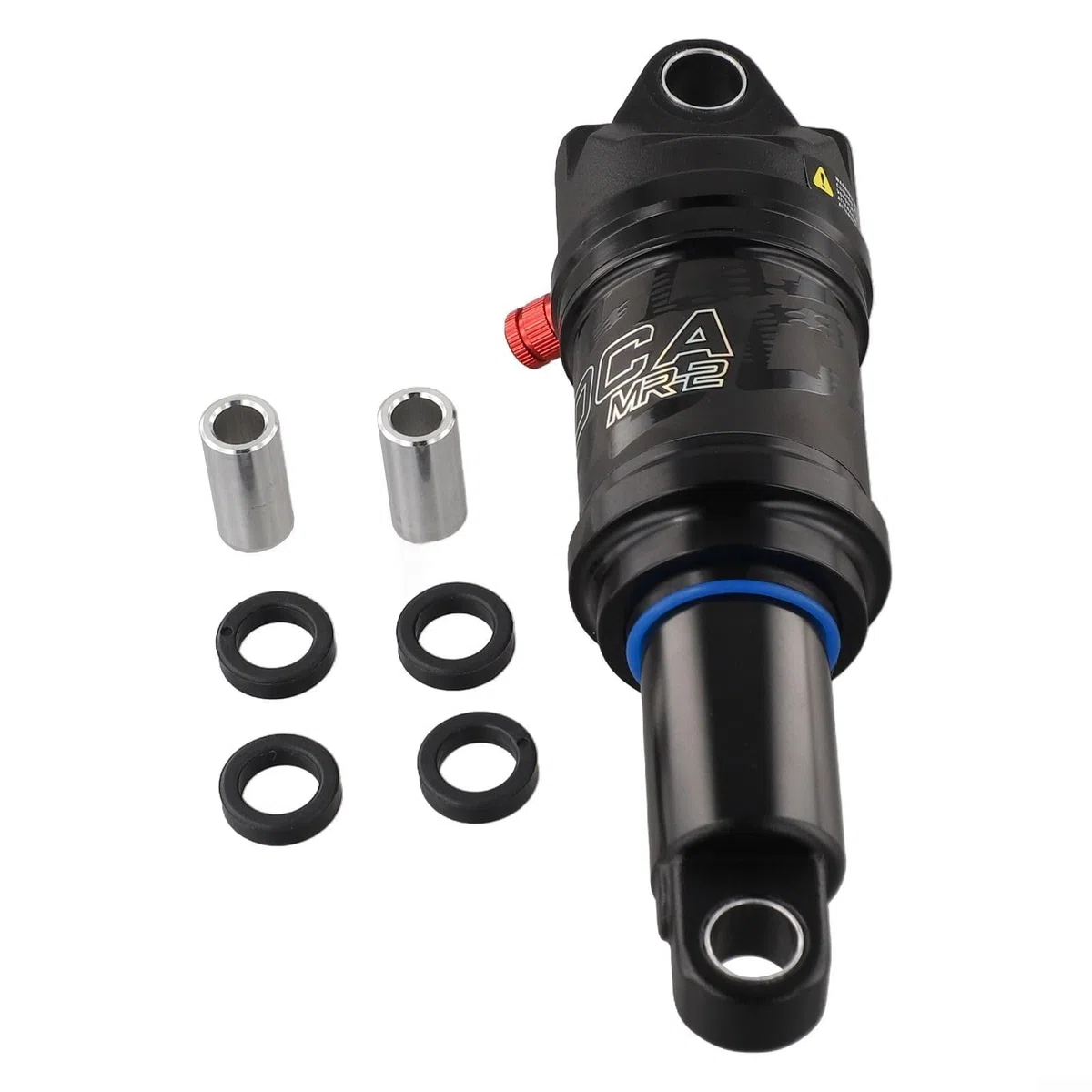 Ammortizzatore Posteriore Regolabile ad Aria per MTB, Escursione 125/150/165/190mm, Lega di Alluminio, Controllo di Rimbalzo e Bloccaggio, Gamma 100+ PSI (190MMx50MM)