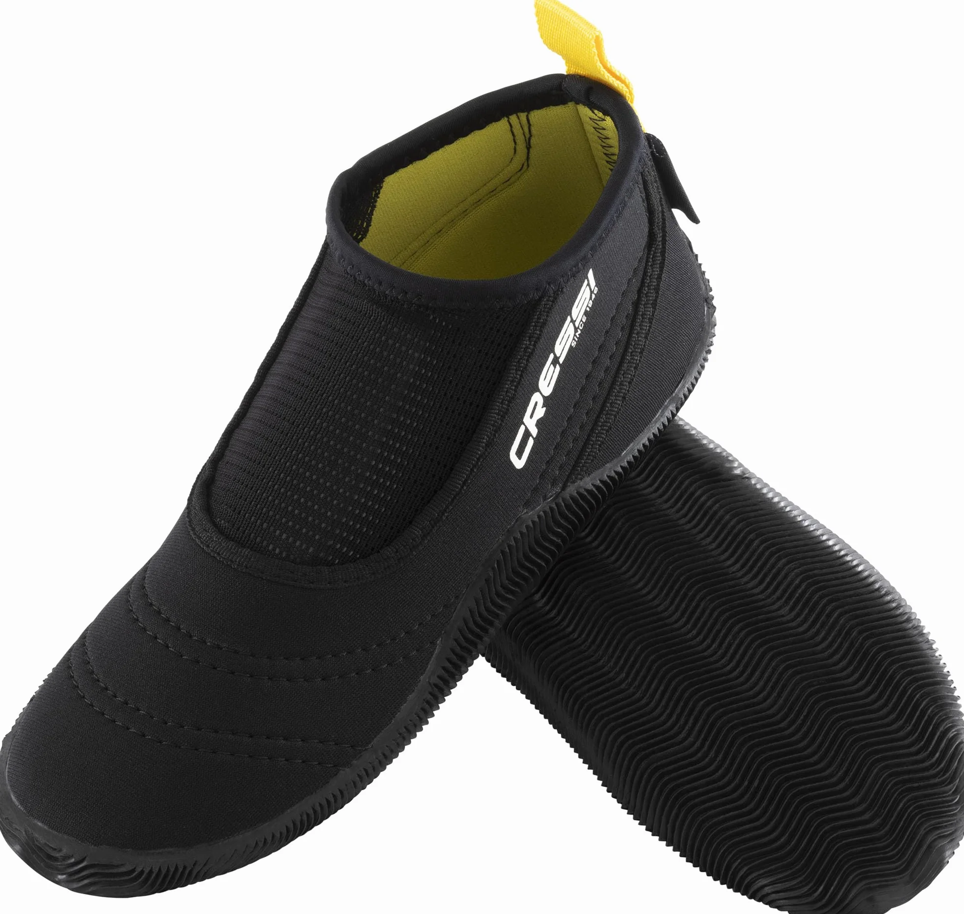 CRESSI Aquatrek Boots - Comoda Calzatura da Acqua Progettata per Gli Ambienti Marini, Nero, Unisex