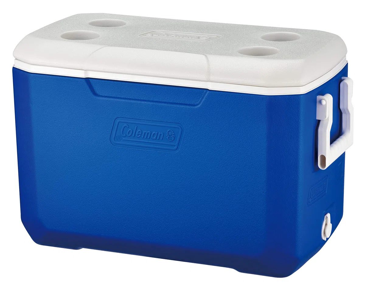 Coleman Poly-Lite Ghiacciaia, grande borsa frigo con capacità di 45 litri, isolamento completo in schiuma PU, mantiene il freddo fino a 2 giorni; borsa frigo portatile