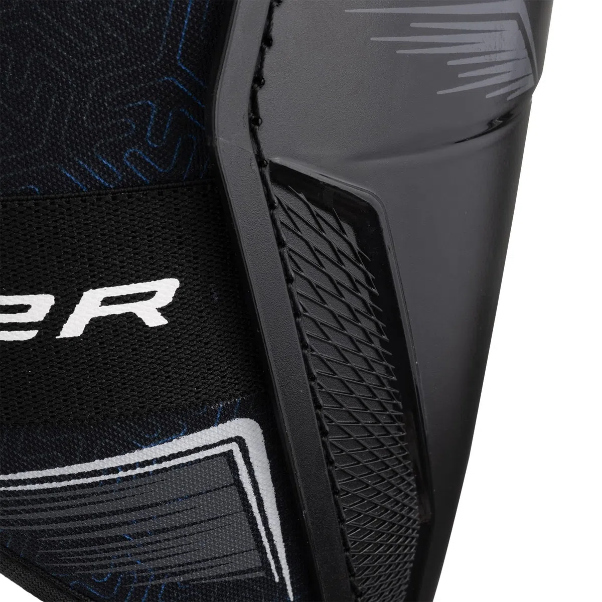 Bauer X II 2.0 - Parastinchi per hockey su ghiaccio, 15"