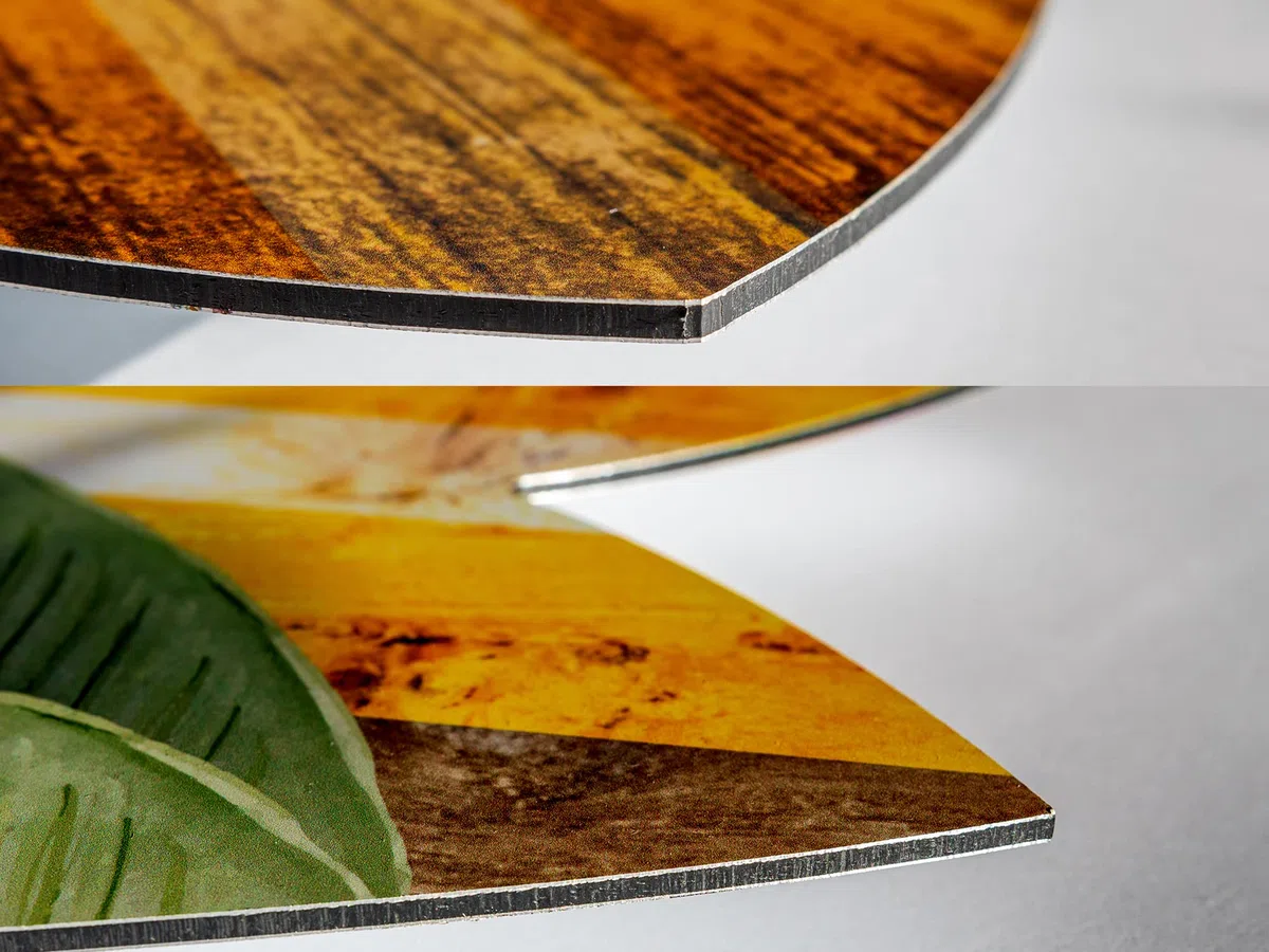 DECLINA, Decorazione da parete, tavola da surf, decorazione surf, stampa su alluminio, tavola da surf decorativa Summer Surfing, 100 x 30 cm
