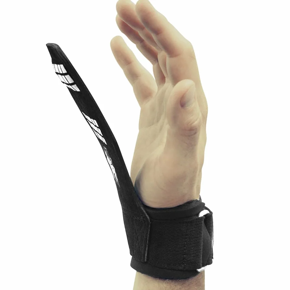 Meister Elite guanti sollevamento pesi pelle imbottitura gel 1 paio