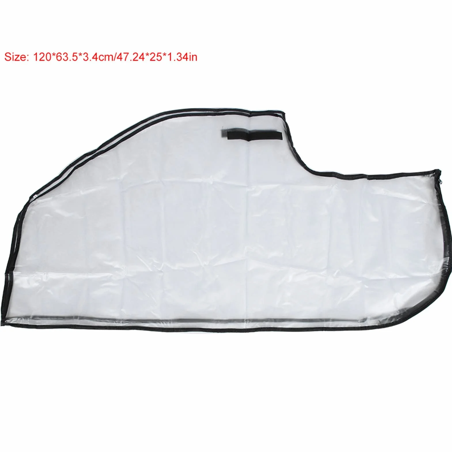 KENANLAN Copertura Antipioggia Borsa da Golf PVC Trasparente con Cerniera Universale