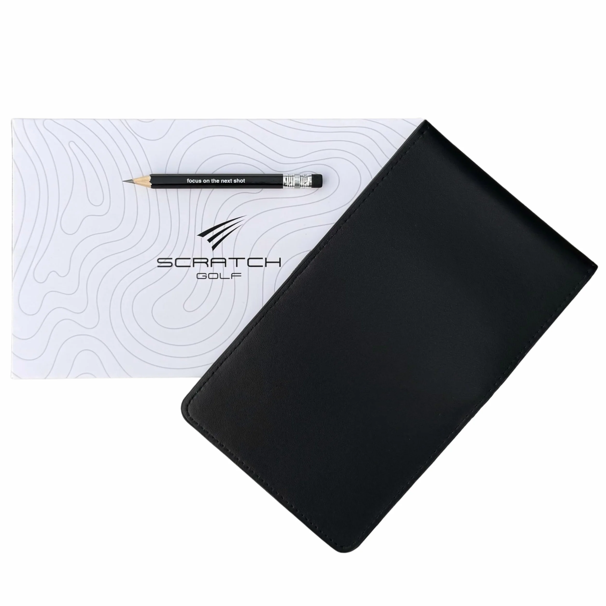 Generisch Scratch Golf Porta carte punteggio con matita Scorecard Holder
