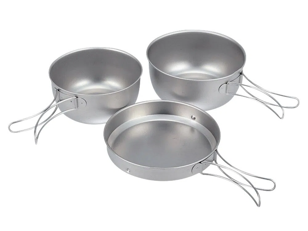 Snow Peak Set da cucina in titanio