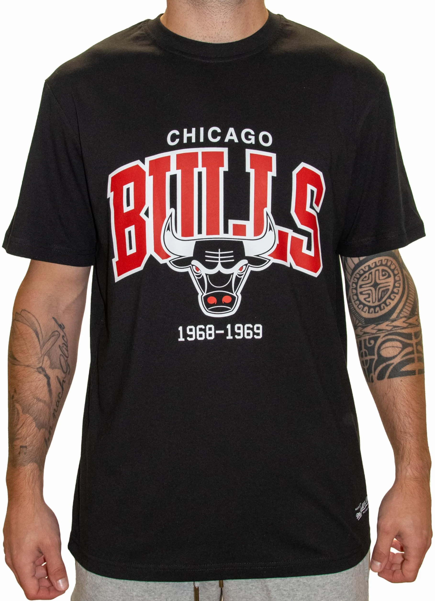 Mitchell & Ness Uomo T-Shirt NBA HWC Team Arch Print