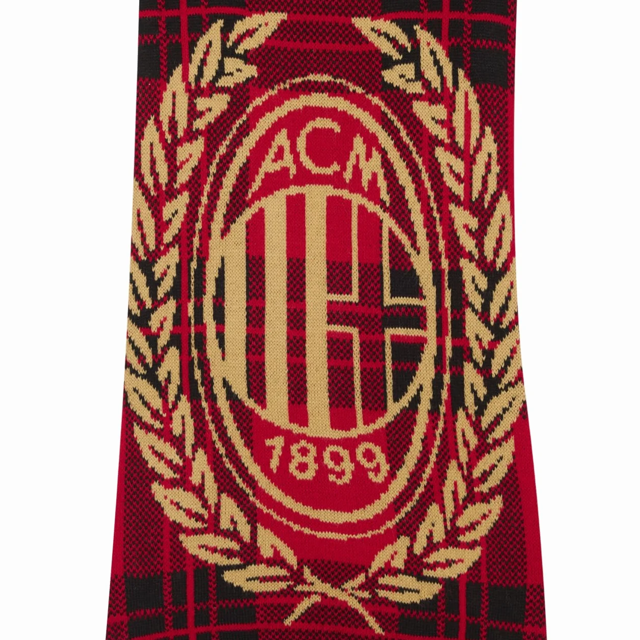 AC Milan Maglione per Cani a Quadri Prodotto Ufficiale