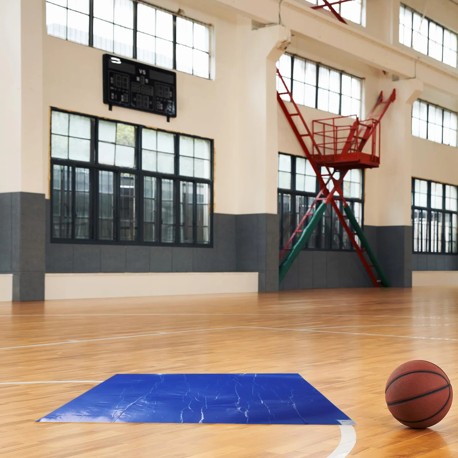 Hohopeti Tappetino Adesivo per Scarpe da Basket 60 Fogli 45x60 cm Rimozione Polvere Blu