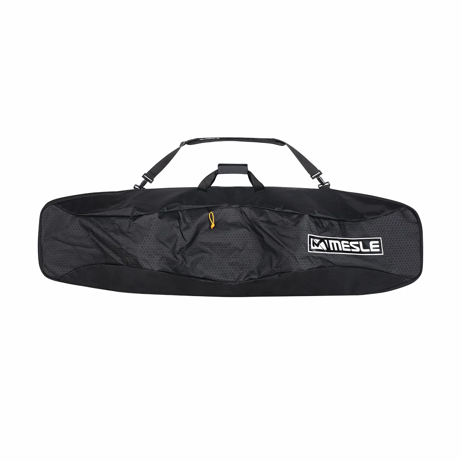 MESLE Borsa per Wakeboard e Kiteboard Quest Padded, Fino a 146 cm con Attacco, Imbottita, Borsa Nera