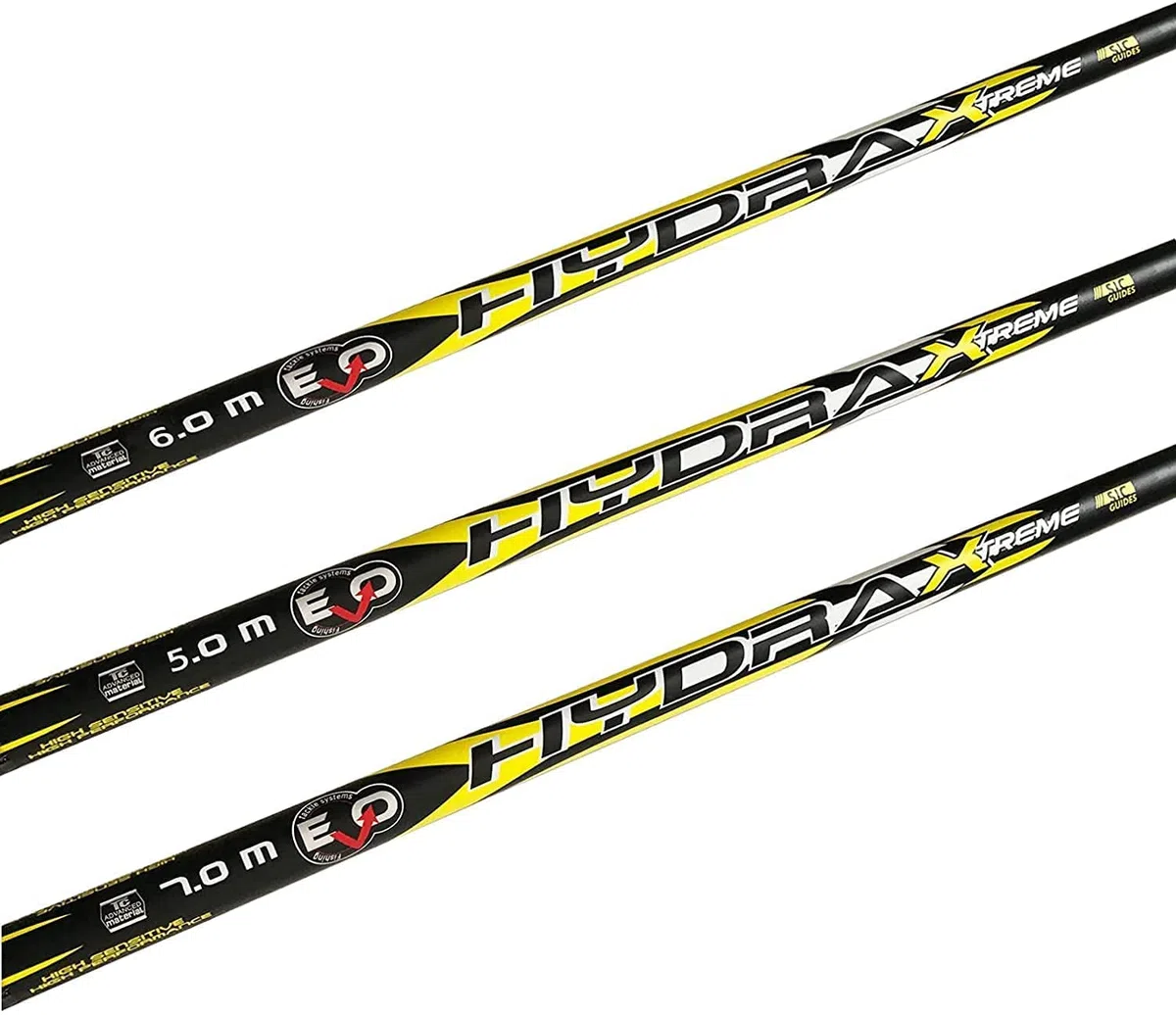 Canna Bolognese EVO FISHING HYDRAX 5mt Up to 10-20g Carbonio ALTO MODULO