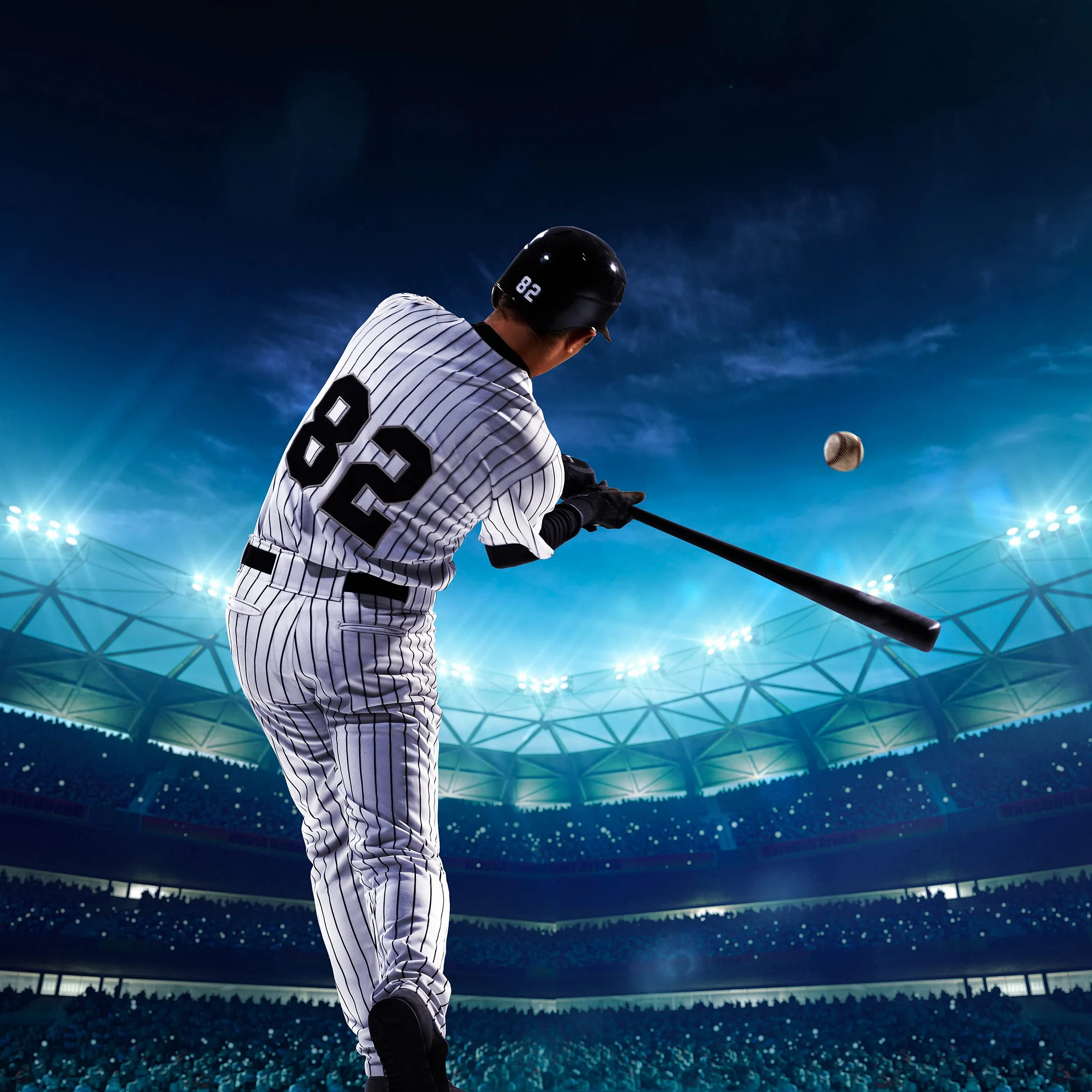 Mazza da Baseball in Alluminio 34 Pollici 86 cm Manico Antiscivolo Argentato