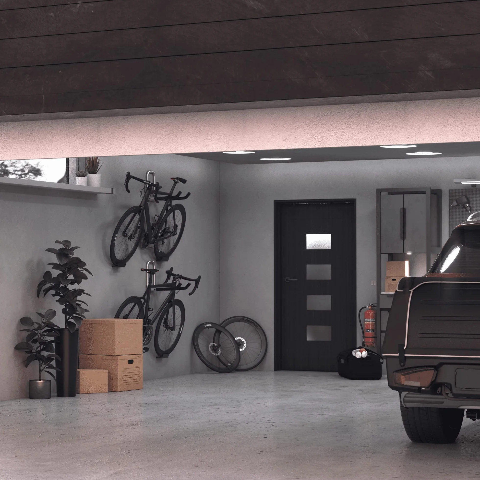 Thule Wall Hanger Aluminum One-Size