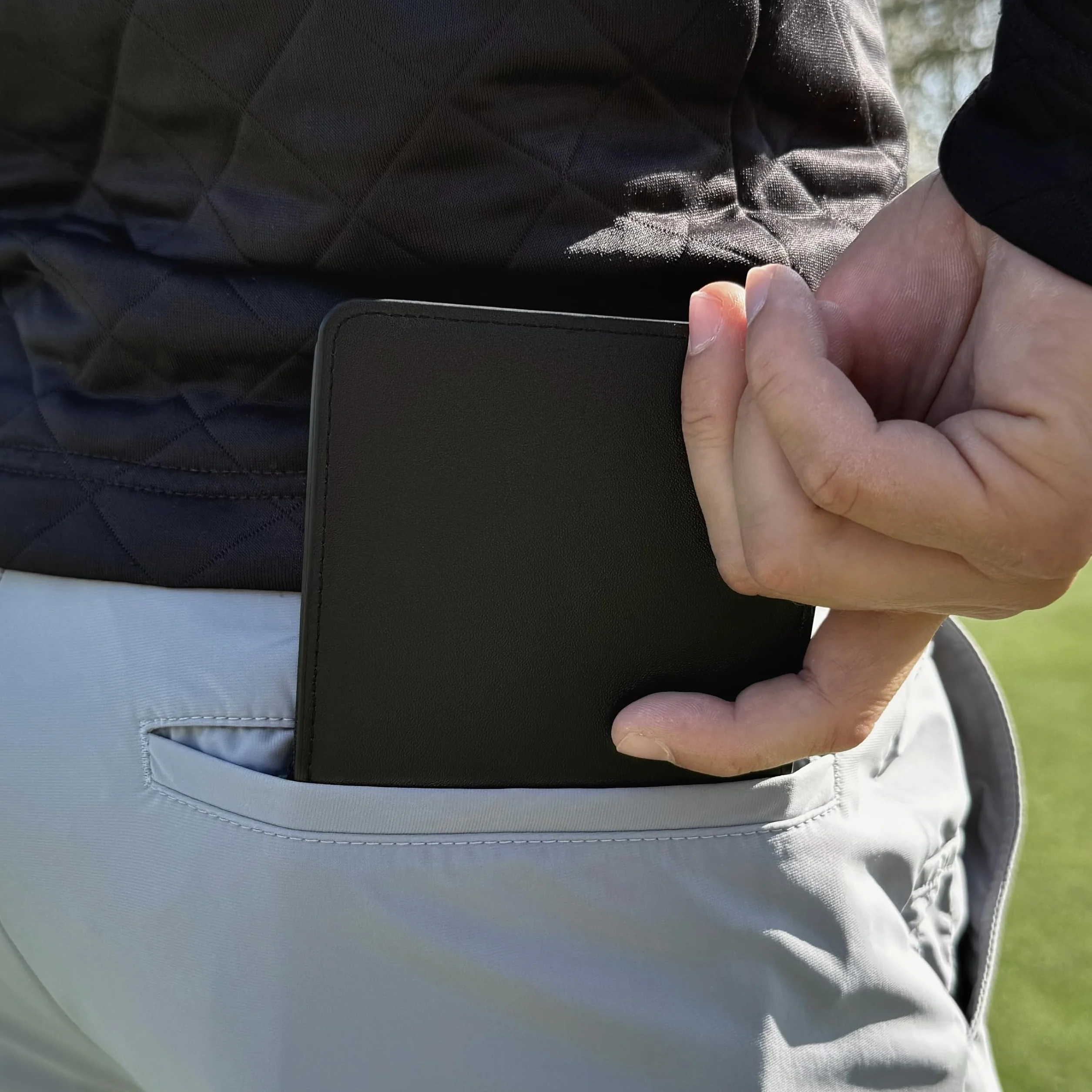 Generisch Scratch Golf Porta carte punteggio con matita Scorecard Holder