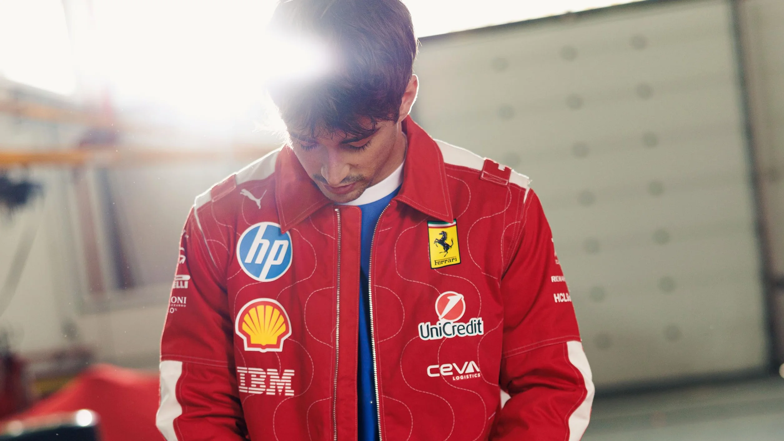 PUMA Scuderia Ferrari Monza 2025 Giacca Edizione Speciale - Rosso Corsa