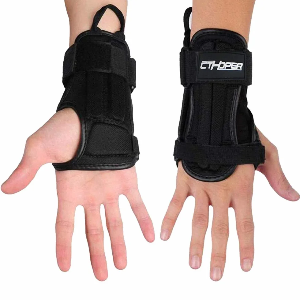 Protezioni da Polso a Impatto Supporti per Polso Protezione Polsi per Snowboard, Pattinaggio, Skateboard , Sollevamento Pesi, Sci, Uomo e Donna