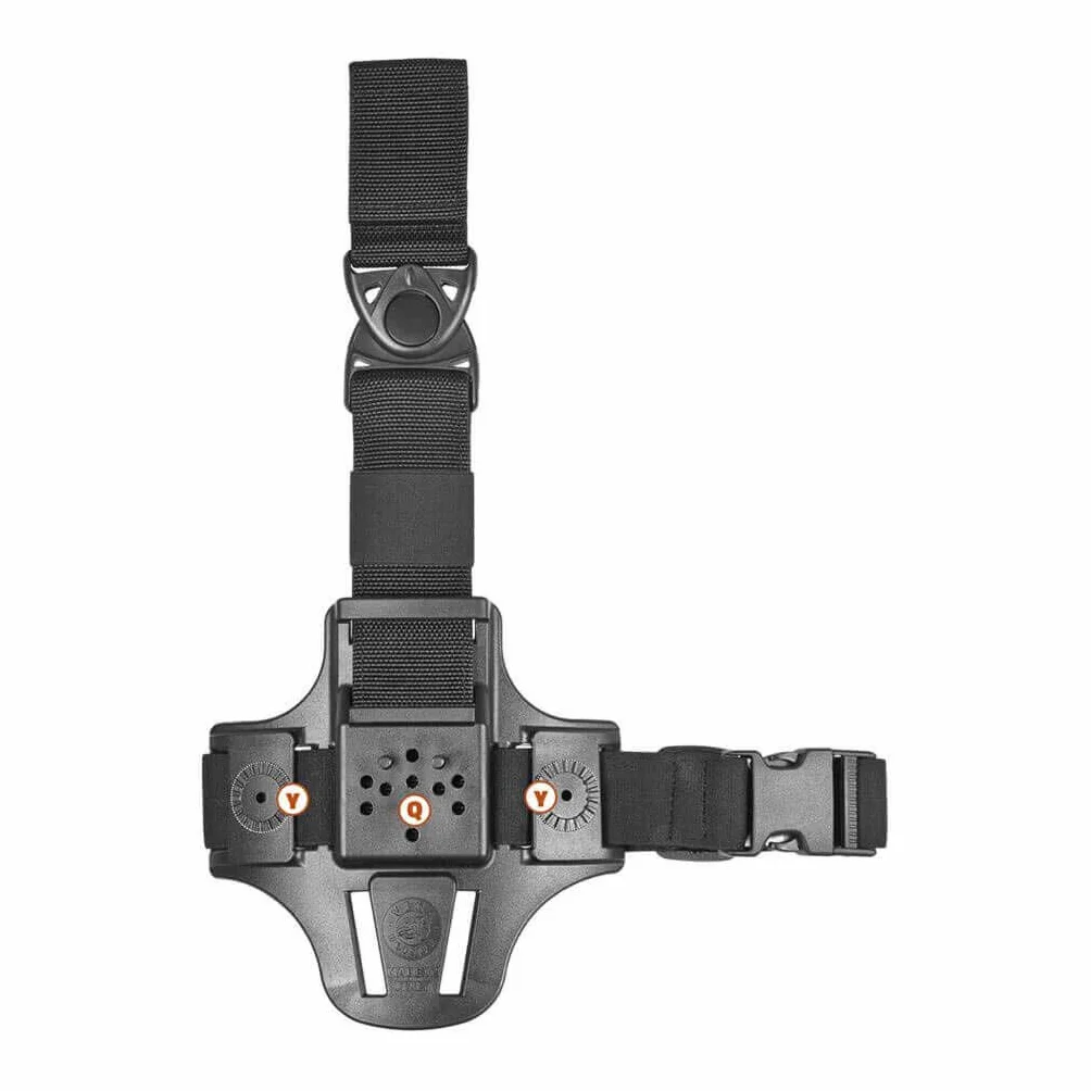 VEGA HOLSTER Piattaforma Cosciale Compatta 8K17 Verde Oliva