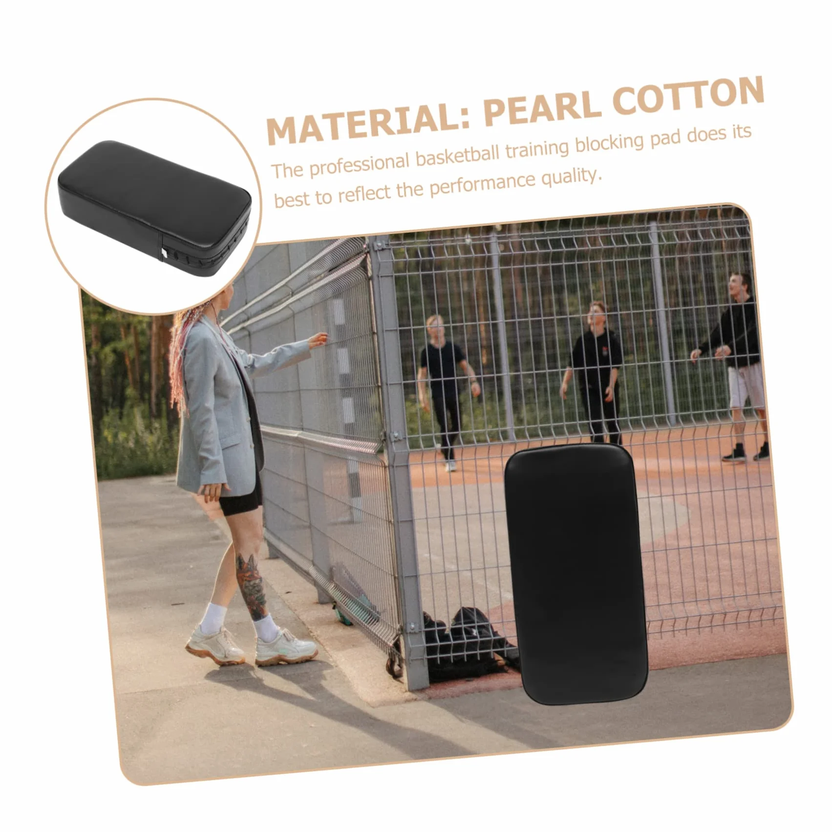 Anneome Cuscino da Allenamento Basket Pad di Blocco Multiuso in PVC e Pelle PU