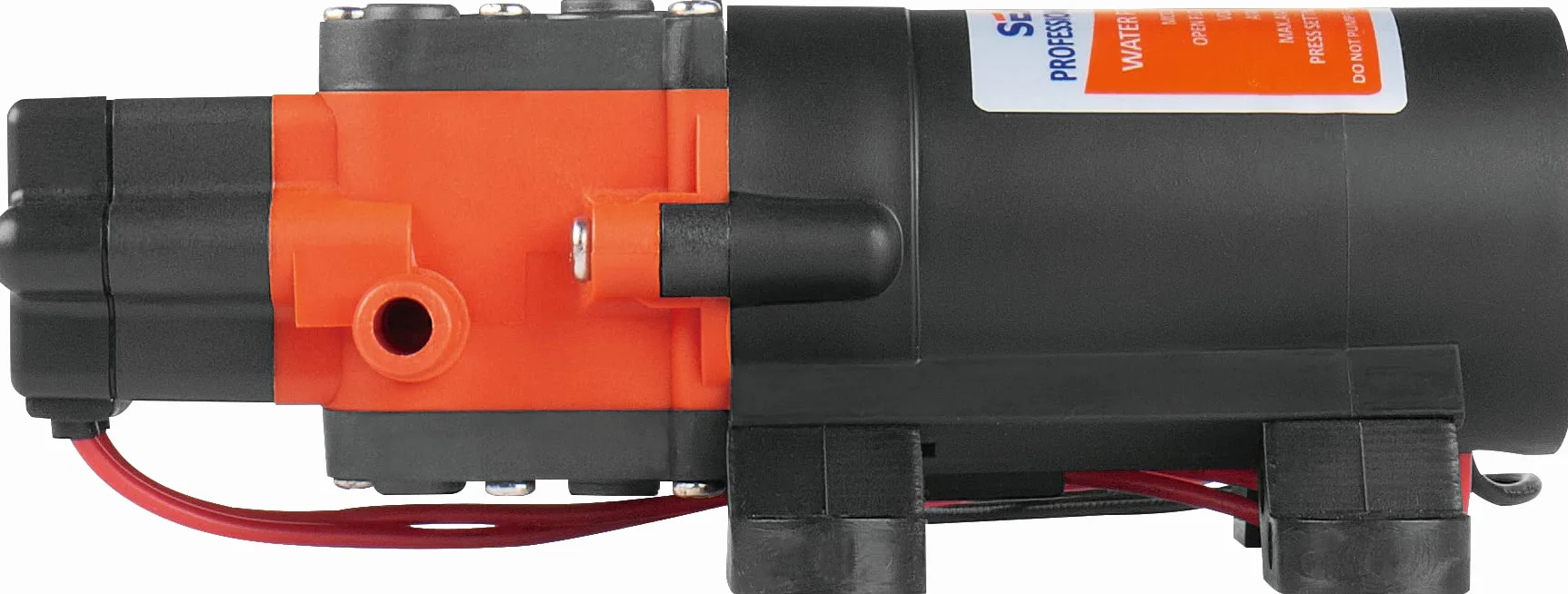 LIGHTEU®, Seaflo DC 12V 4,3LPM 2,4 bar 21S Pompa a membrana autoadescante per acqua su richiesta per camper, yacht, giardino, camper