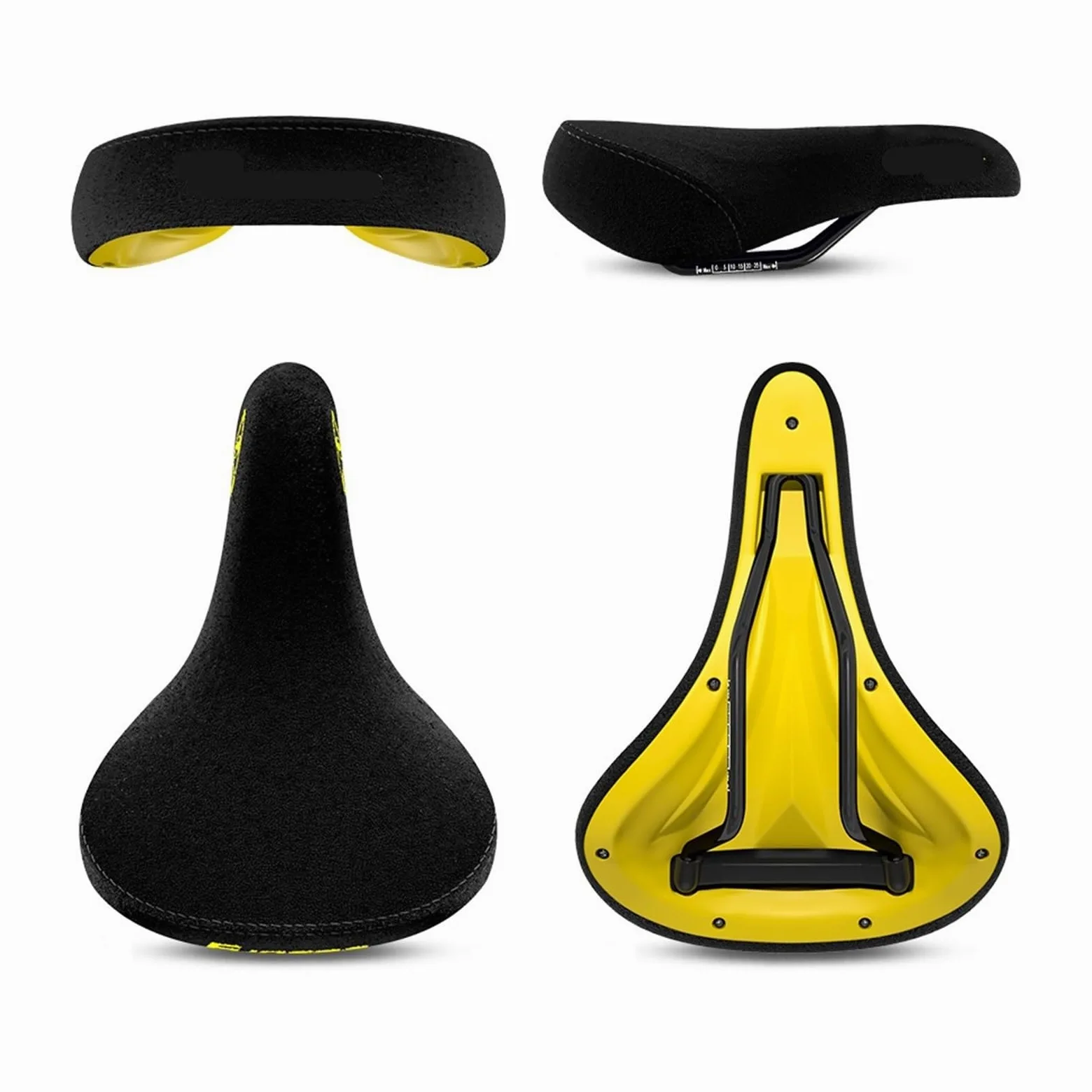 Generico Sella for Bici Wheelie Stunt BMX Cruiser in Flanella con Binario da 8 Mm Eagle Eye