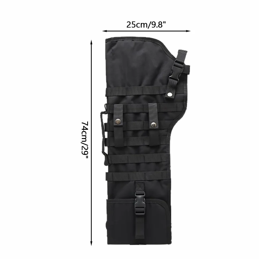 DONGKER Custodia per Fucile 29" Borsa Porta Fucile ad Aria Compressa Molle con Tracolla Regolabile