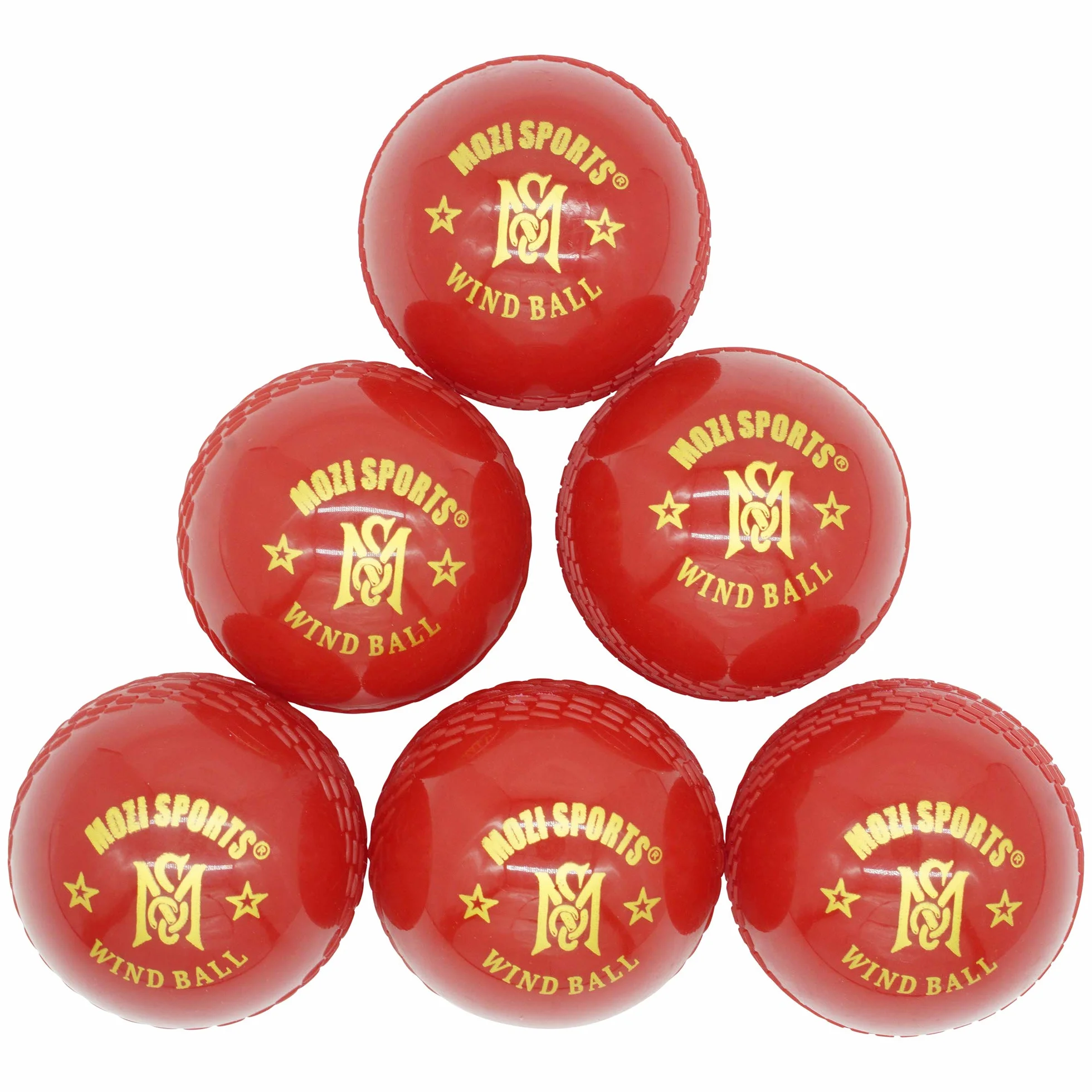 Palline da cricket a vento morbida per allenamento interno ed esterno