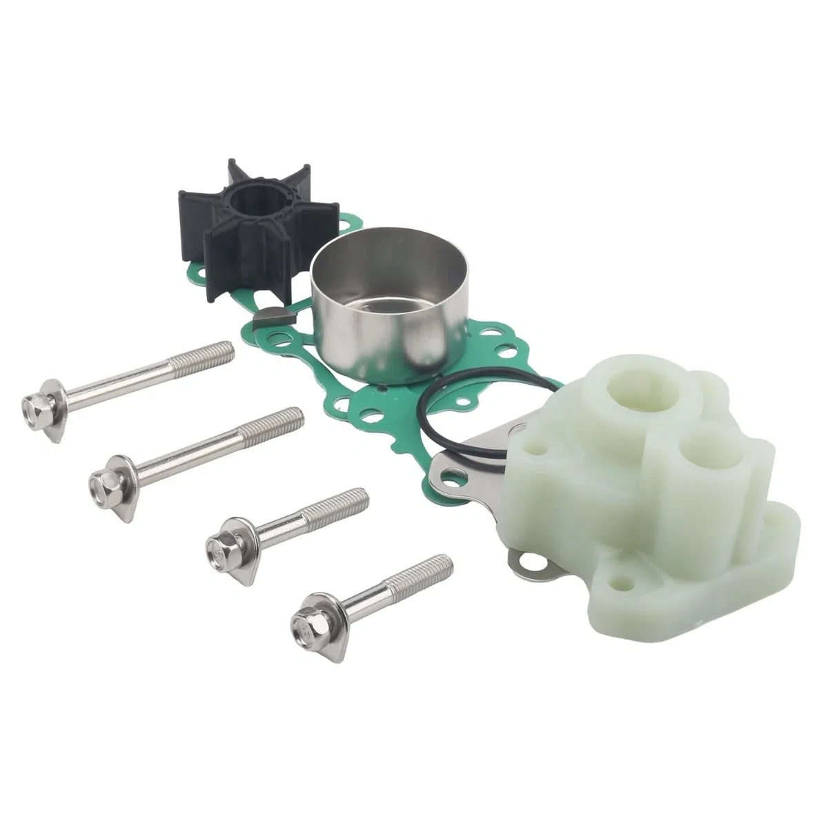 Parti marine 692-W0078-02 Kit girante pompa acqua con alloggiamento per fuoribordo Yamaha 2 tempi 60 70 75 80 85 90 HP 18-3370 692-W0078