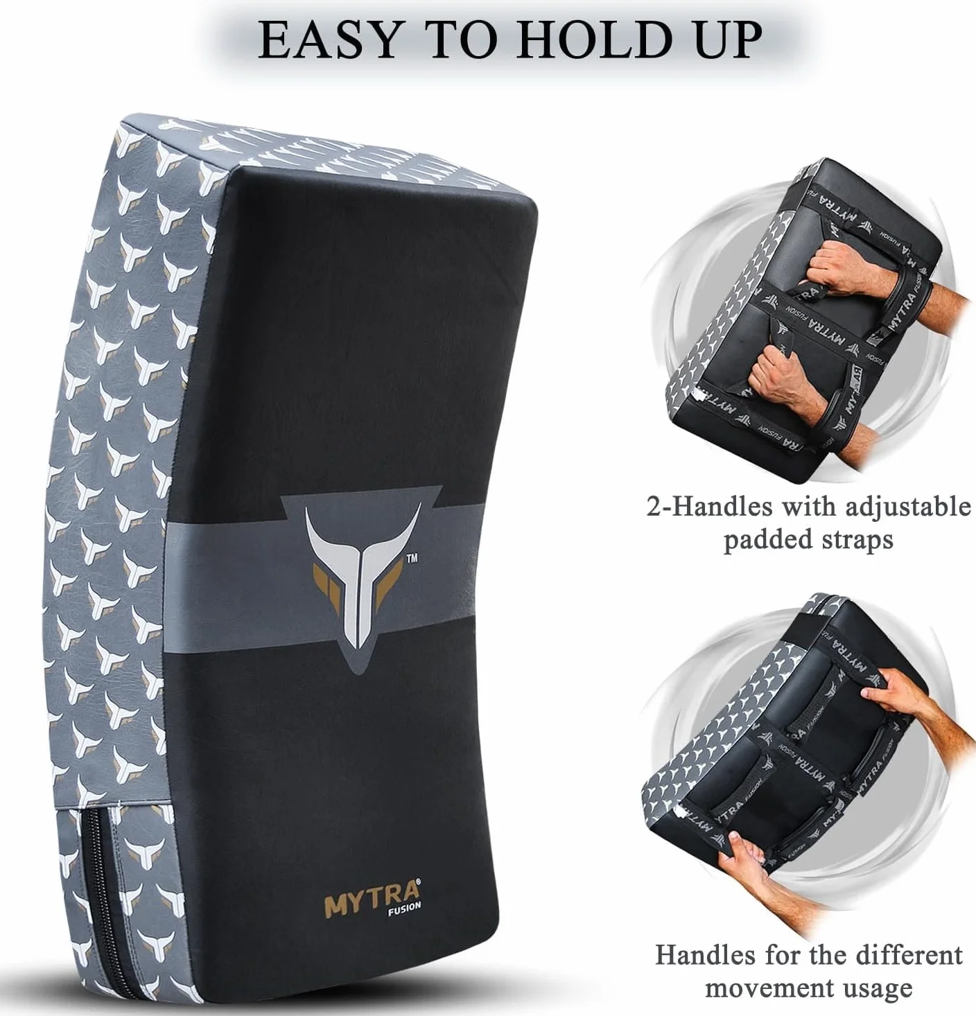 Mytra Fusion Kick Shield curvo MMA Strike Shield Muay Thai Training Strike pad Kicking Striking Shield Focus per Kickboxing Taekwondo e arti marziali