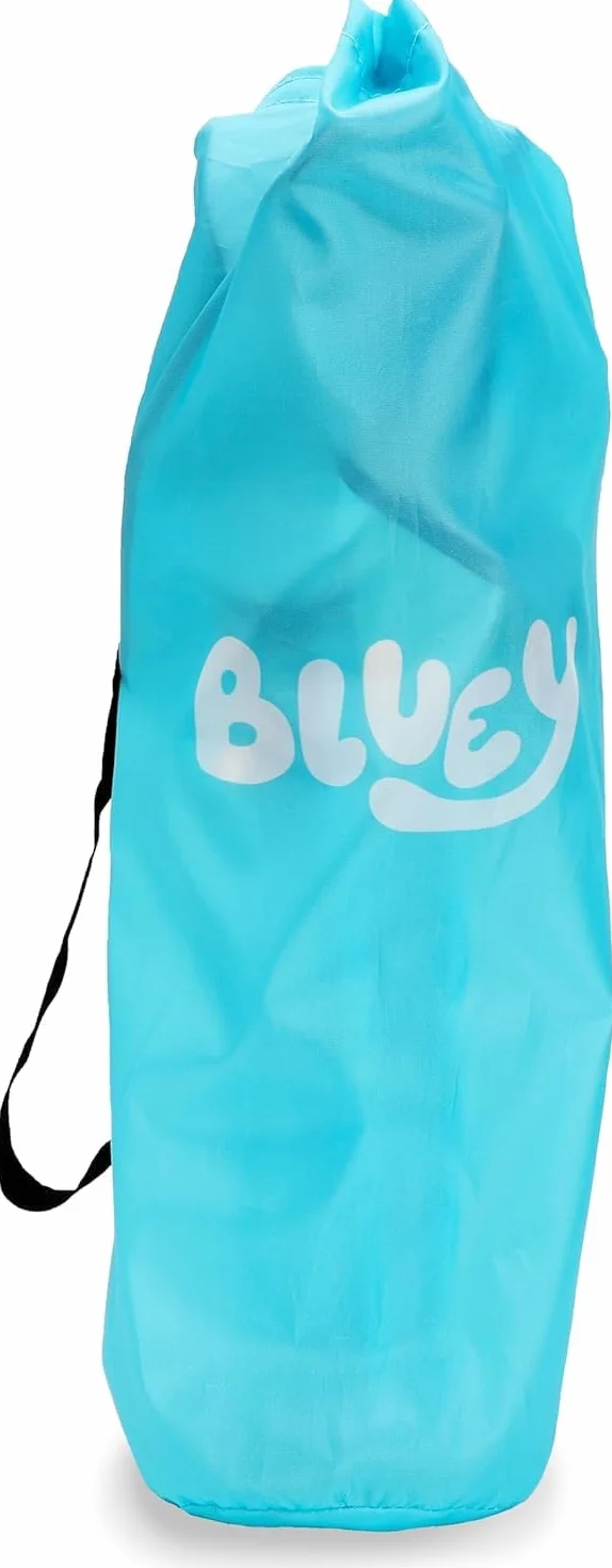 Toyland® Bluey & Bingo sedia da campeggio pieghevole per bambini con portabicchieri e borsa portaoggetti - Perfetta per gite in campeggio, spiaggia e giardino