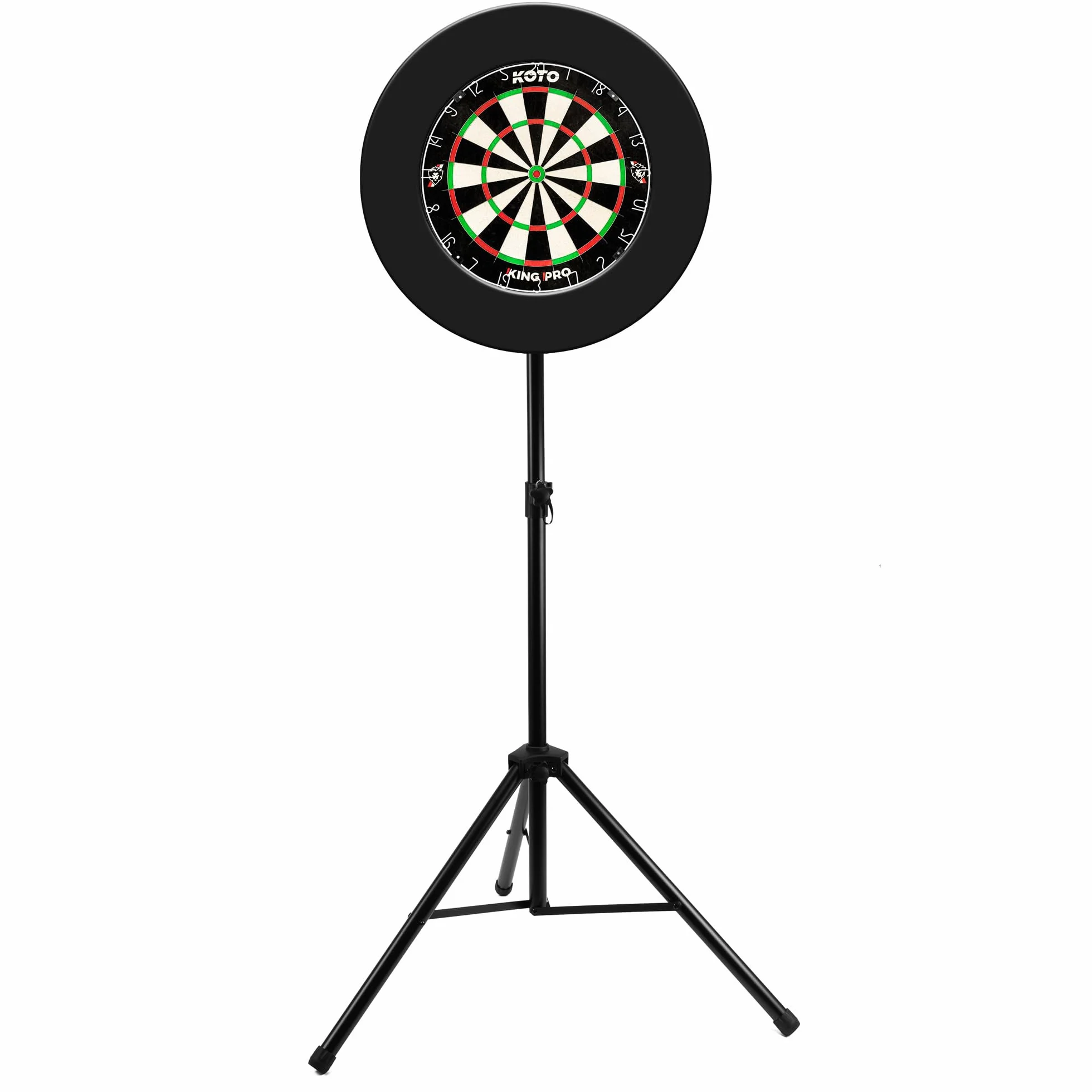 KOTO – Supporto Heavy Duty per Dartboard, Altezza Regolabile, Compatibile con Bersaglio Freccette Elettronico e Bristle, Supporto Professionale per Dartboard