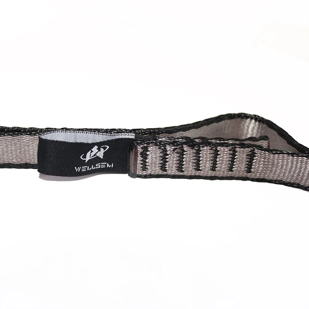 5,5 Yards (5 m/Set) Amaca Aerea Elastica per Yoga Pilates Altalena con moschettone e Catena a Margherita